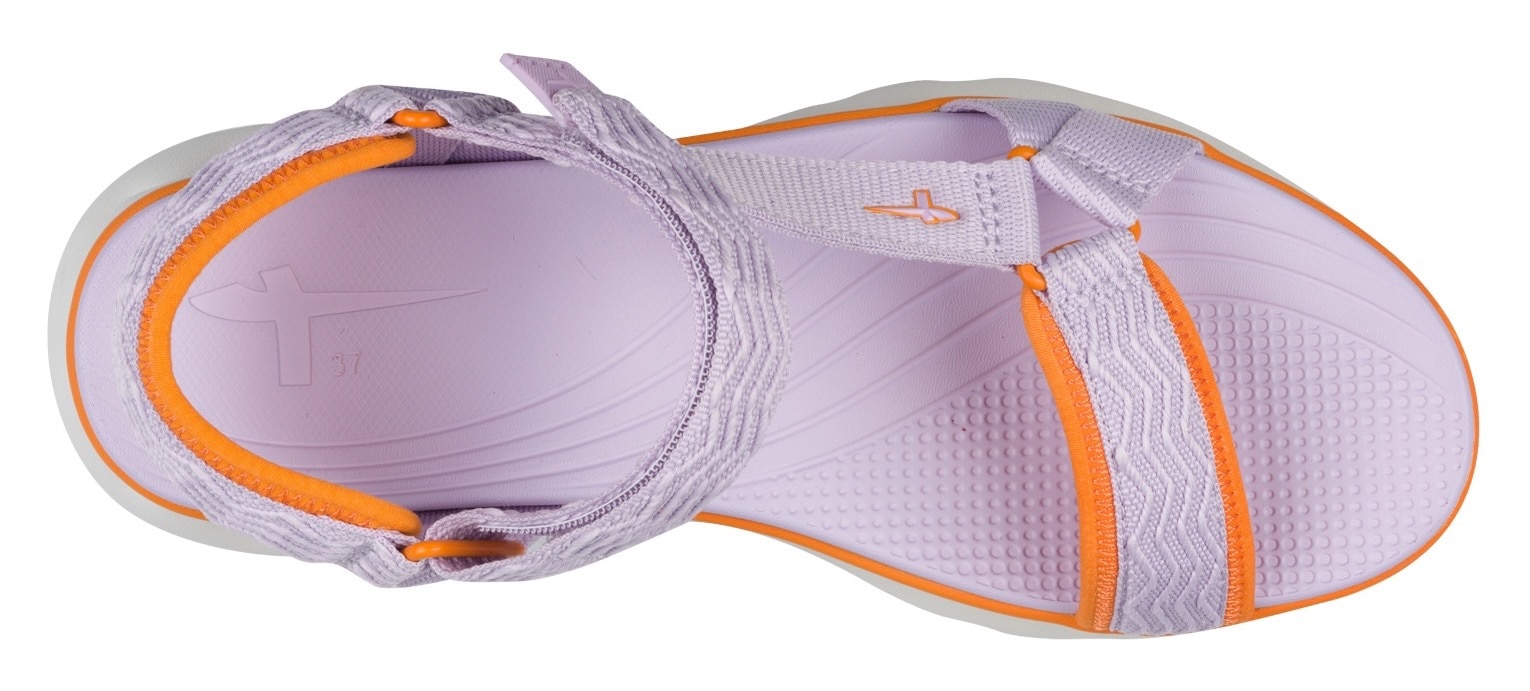 Tamaris Trekkingsandale  Plateau, Sandalette, Riemchensandale in veganer Verarbeitung