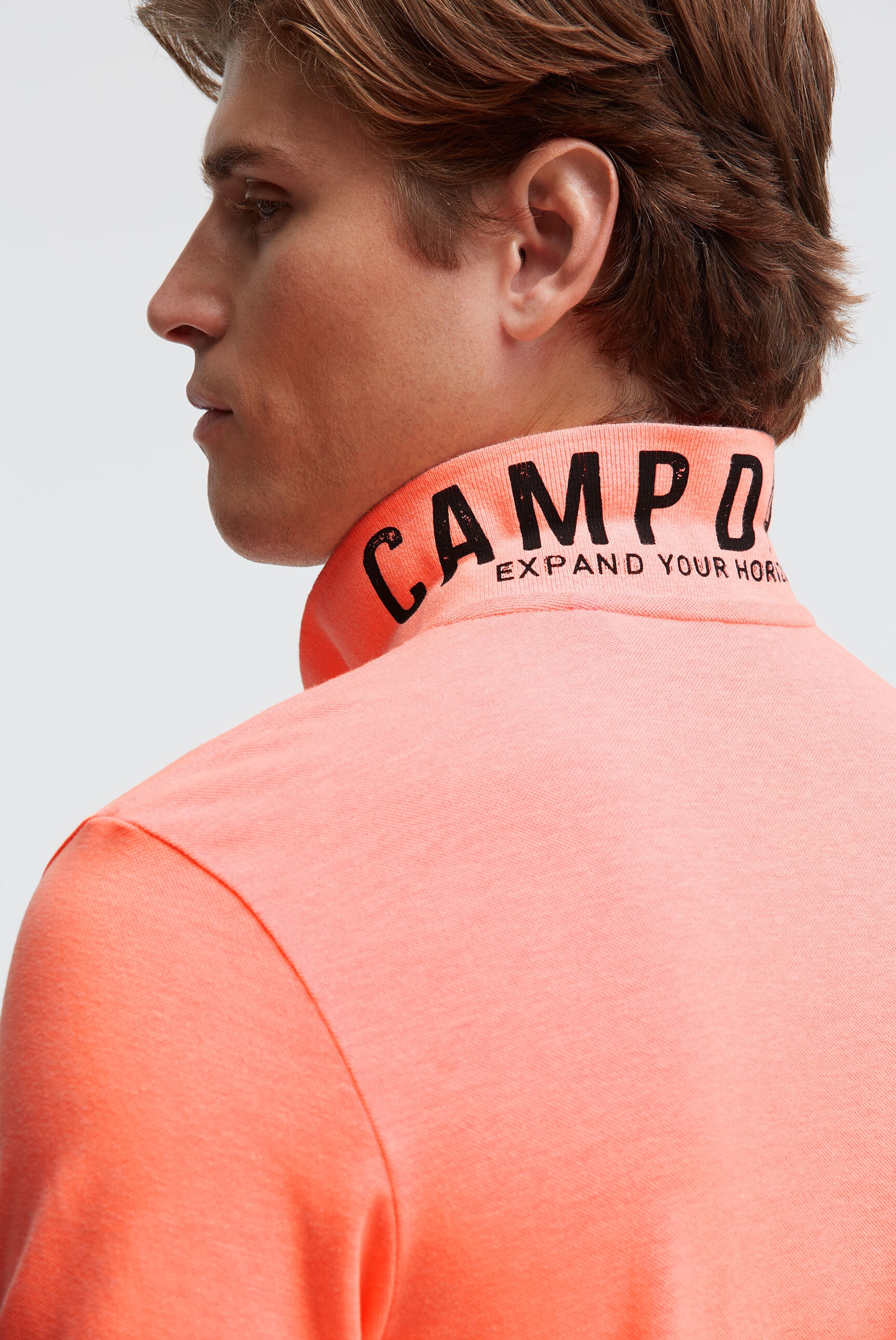 CAMP DAVID Poloshirt mit Baumwolle