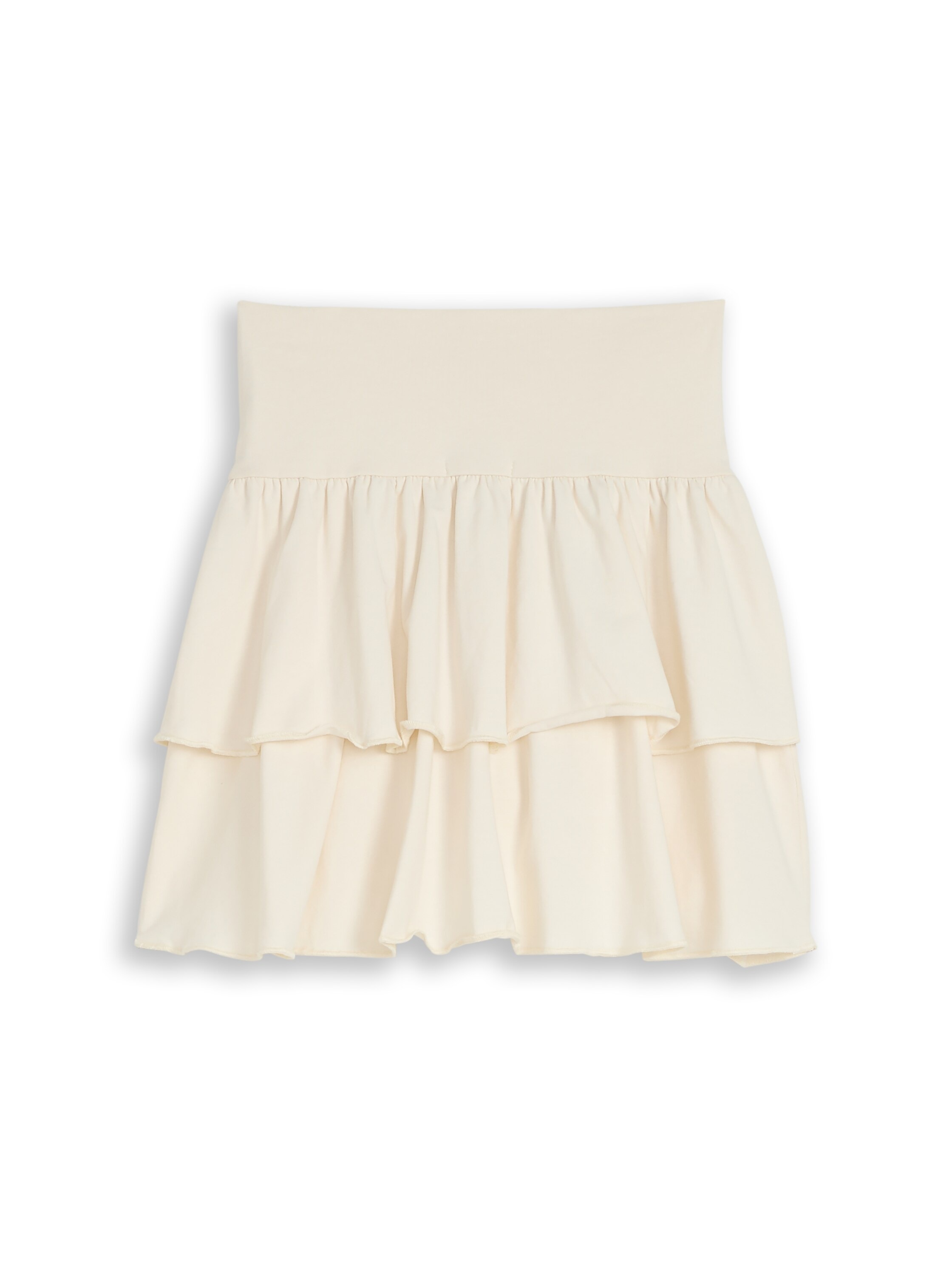 TOM TAILOR Faltenrock mit Stretch und extra breitem Gummizug