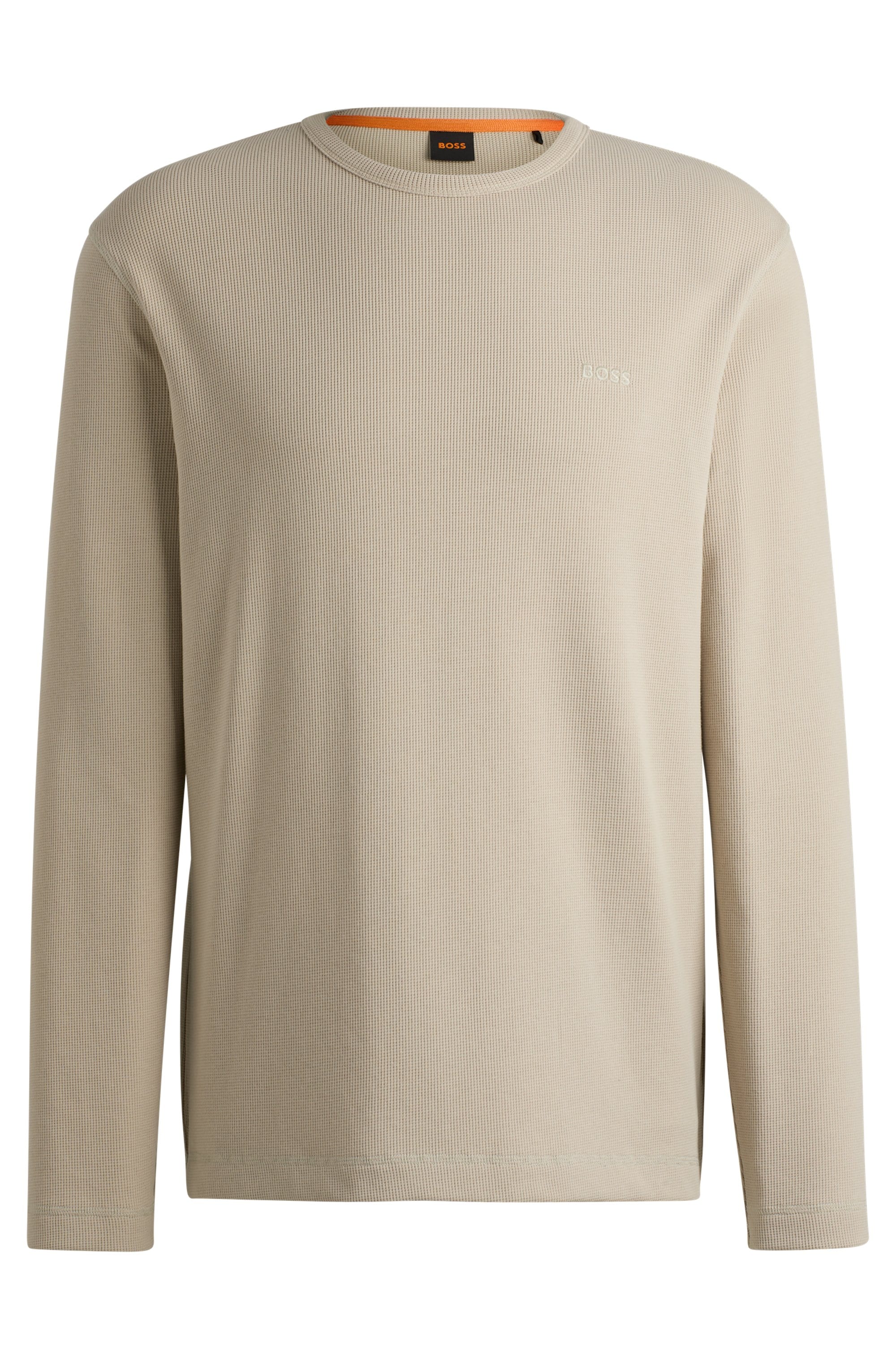 BOSS ORANGE Langarmshirt »Tempesto«, mit BOSS-Stickerei