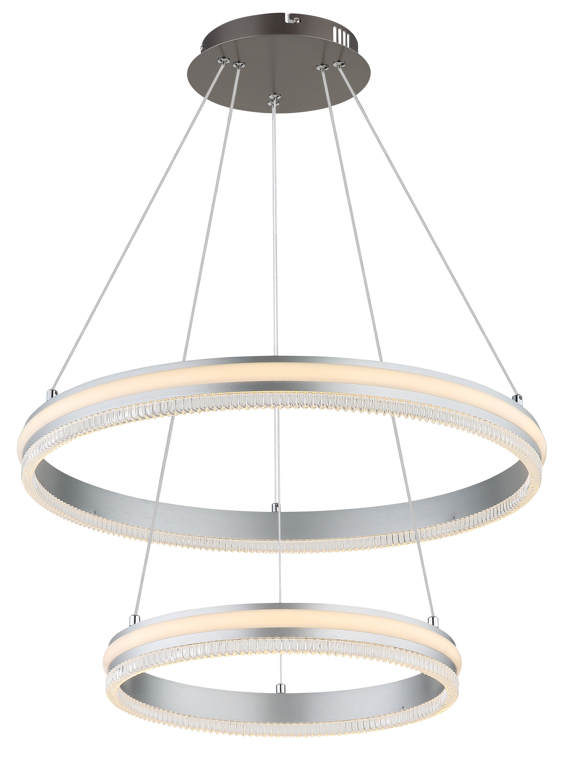 GLOBO LIGHTING Hängeleuchte »FRANCINE« LED-Modul 1 Stk. Smarte LED-Hängeleuchte, dimmbar, Fernbedienung, modern