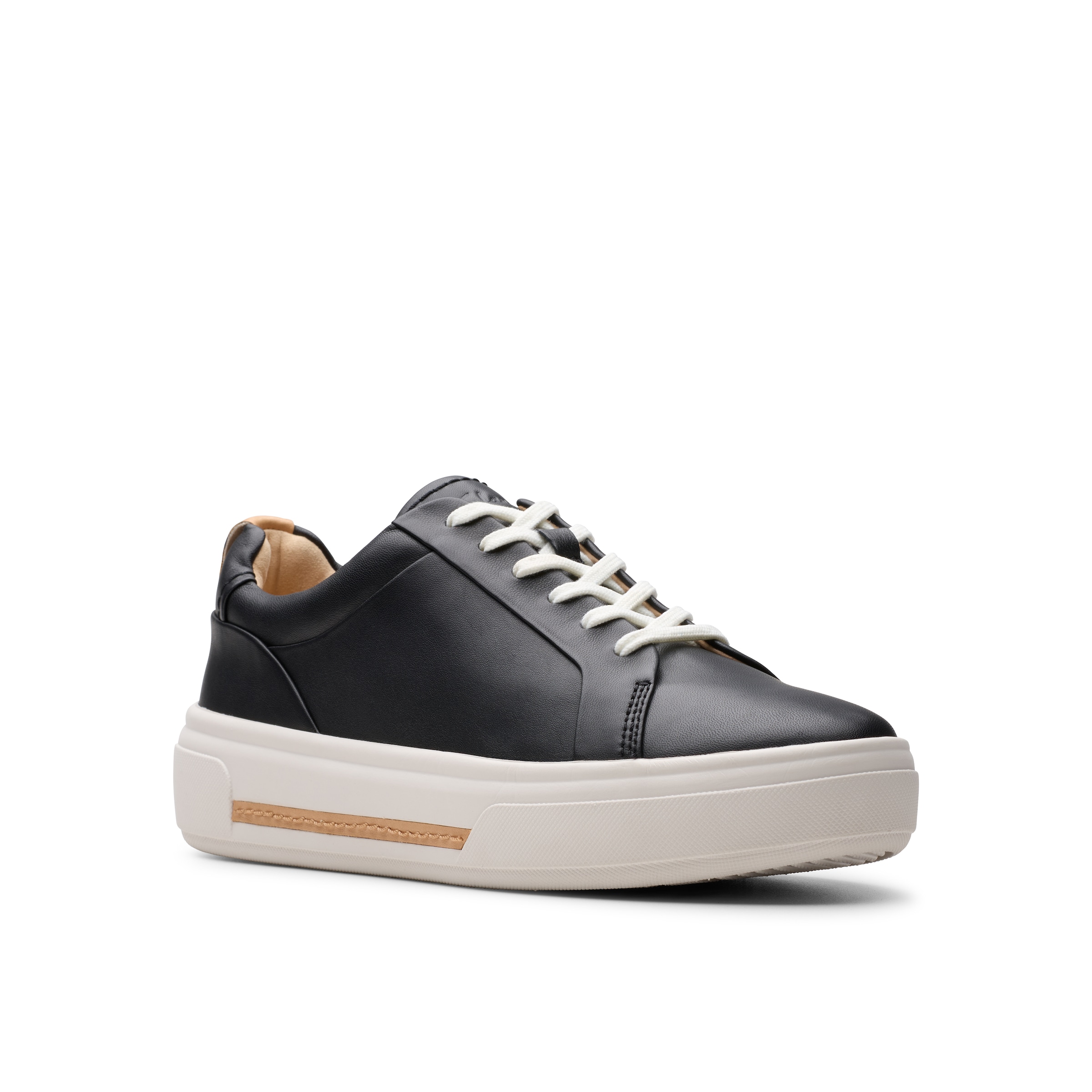 Clarks Schnürschuh »Hollyhock Walk«, Plateauschuh, Halbschuh, Sneaker mit modischer Laufsohle