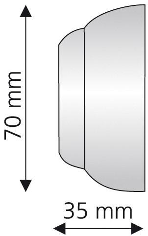 Liedeco Wandträger »Thüringen«, Ø 28 mm (1 | BAUR für kaufen Gardinenstangen St.)