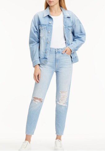 Calvin Klein Jeans Mom-Jeans, mit Destroyed-Details auf den Knien kaufen