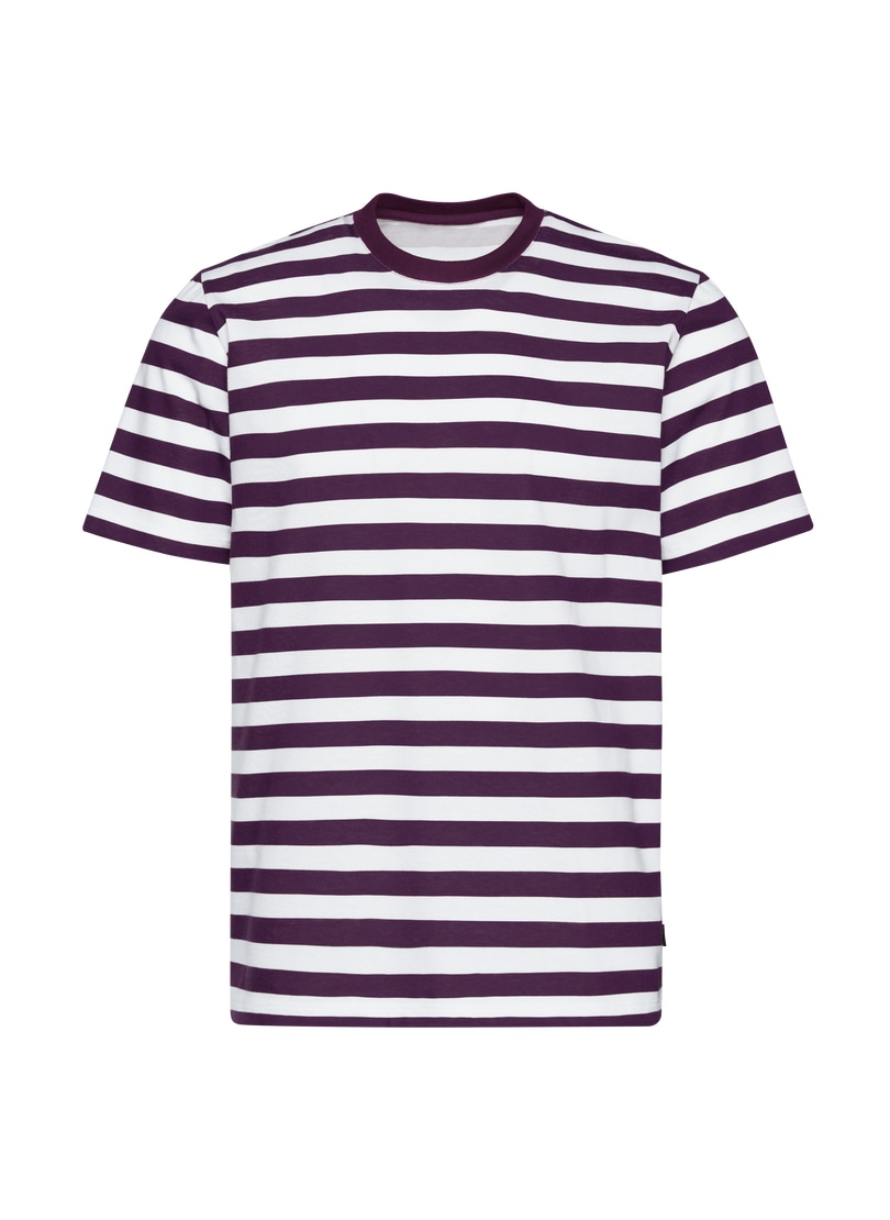 Trigema T-Shirt »TRIGEMA Heavy T-Shirt mit Ringelmuster«, (1 tlg.)