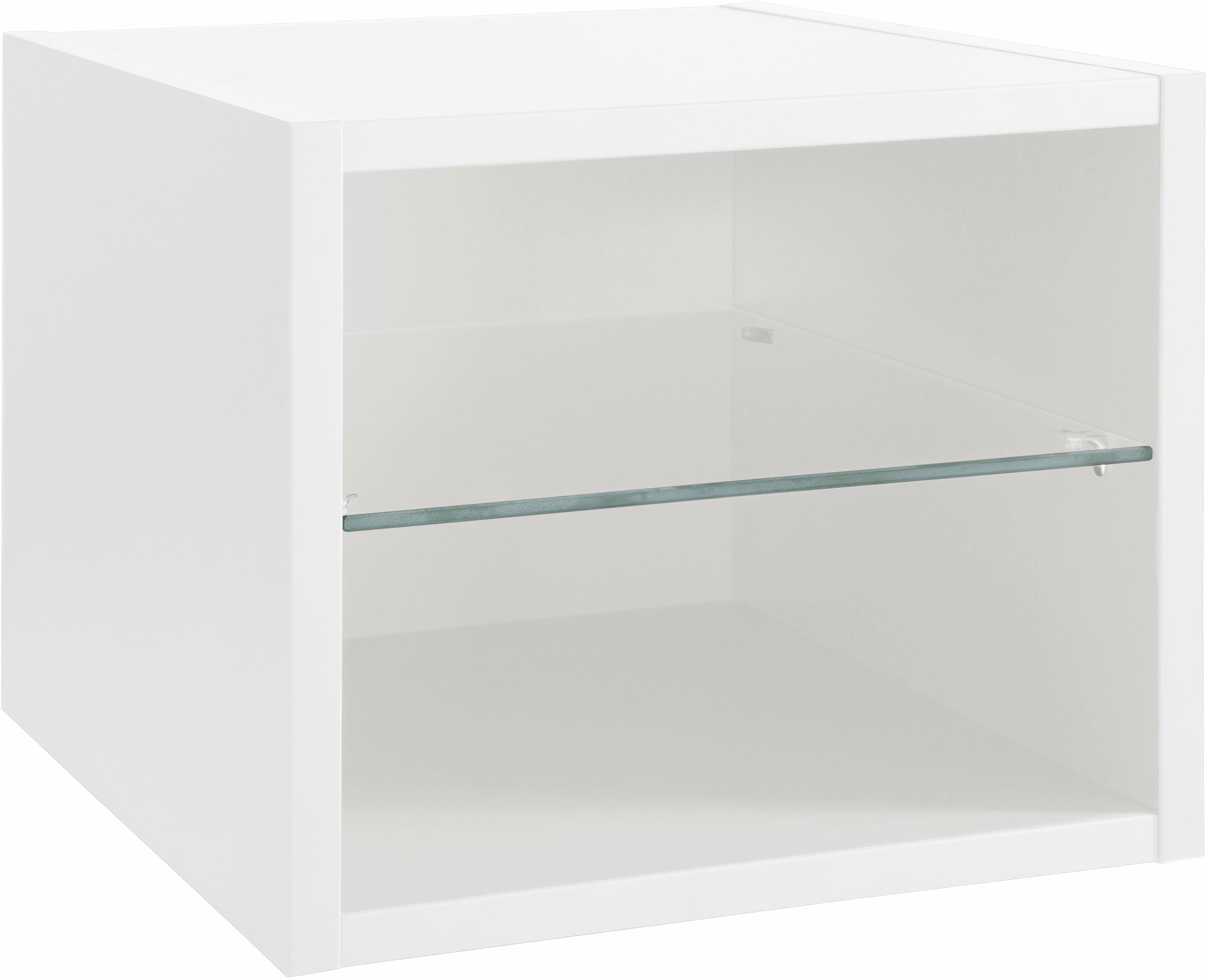 OPTIFIT Regalelement »Napoli«, (Set bestehend aus Waschtisch und Spiegelschrank), für Unterschrank, Breite 30cm