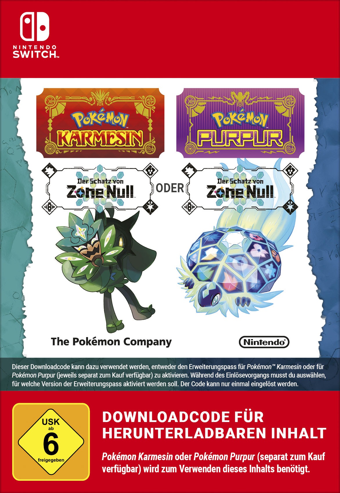 Nintendo Switch Spielekonsole »Switch OLED + Pokemon Purpur«, OLED-Modell |  BAUR