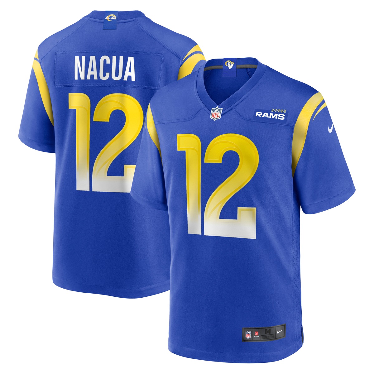 Nike Footballtrikot "Nike Trikot Los Angeles Rams NFL Home Game Jersey Nacua 17"