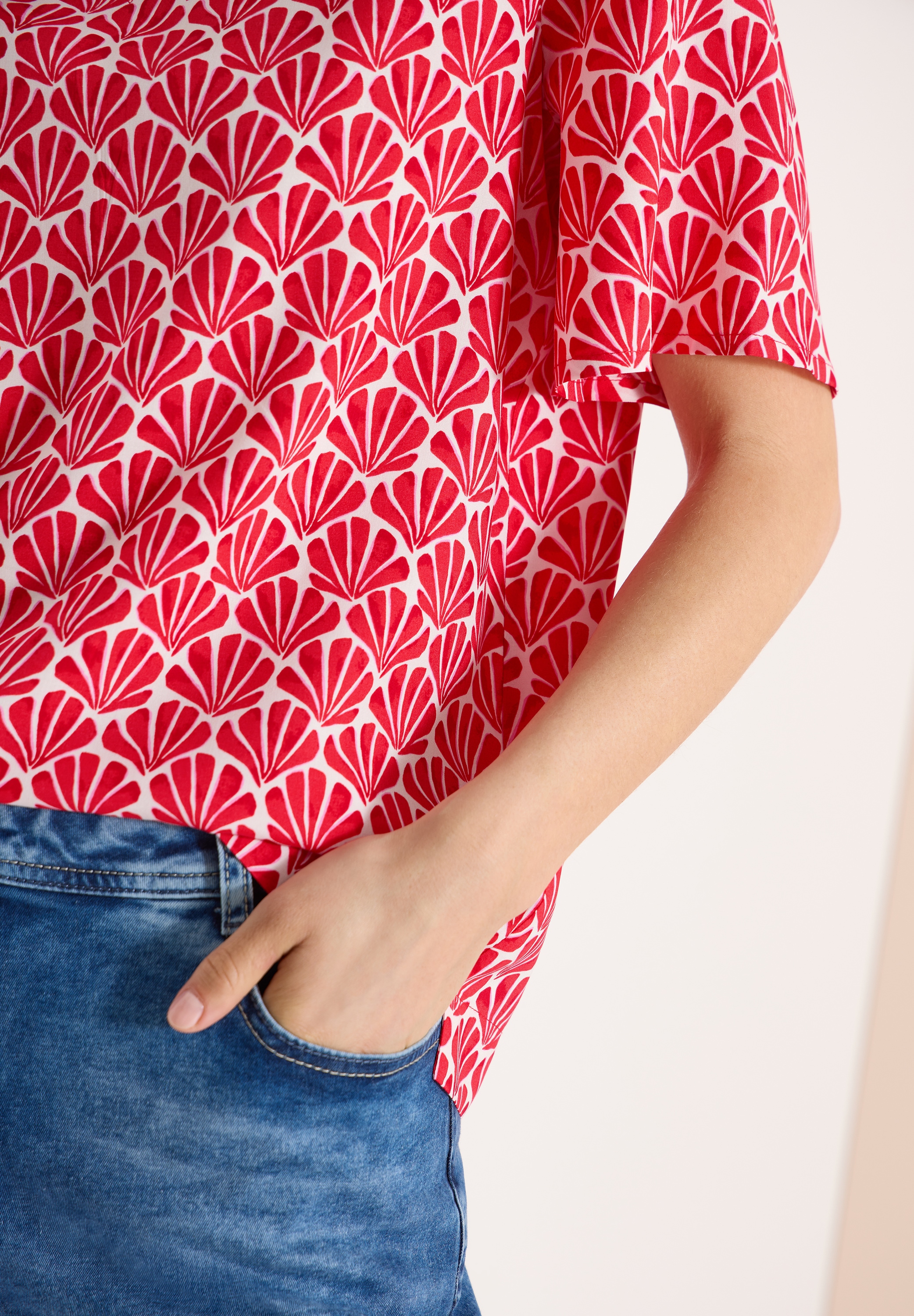 Cecil Shirtbluse mit All-Over Print