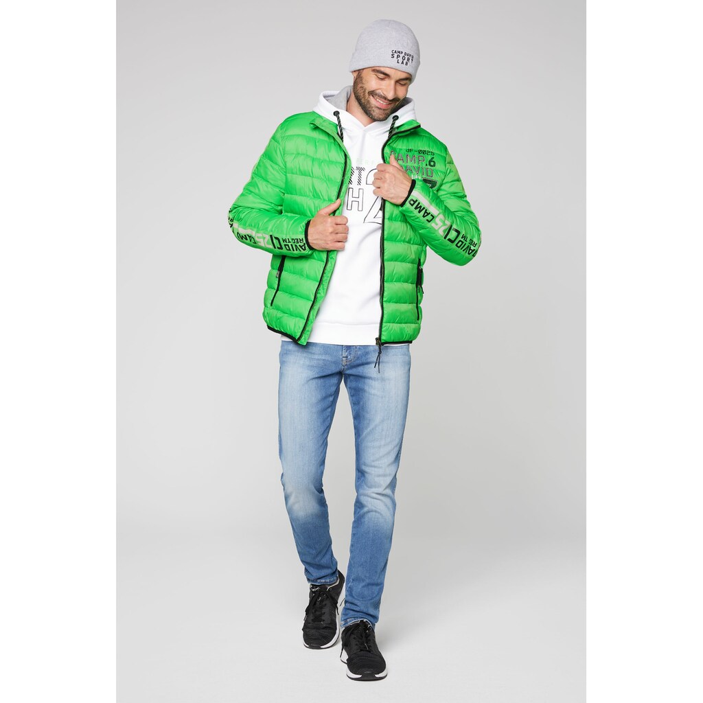 CAMP DAVID Outdoorjacke, ohne Kapuze