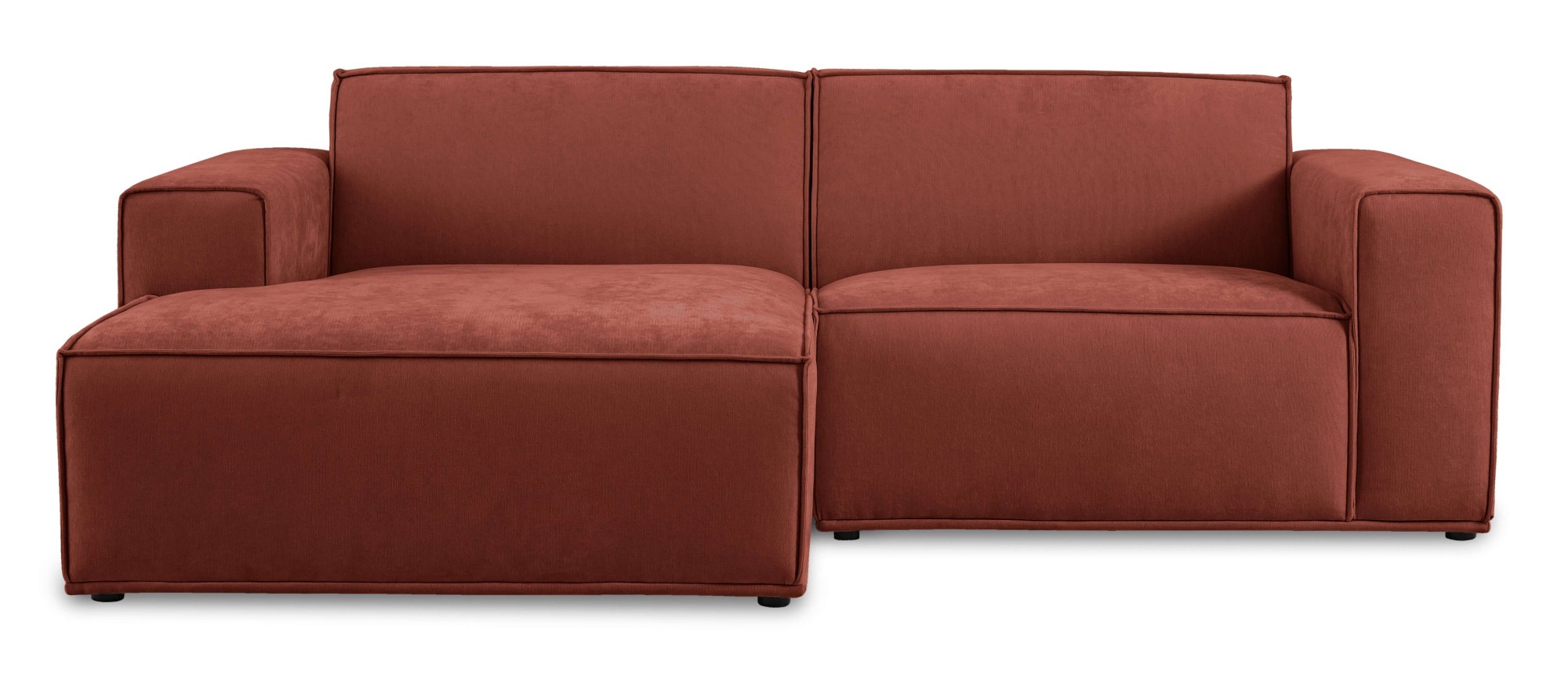 Home affaire Ecksofa "Avelin, 228 cm, L-Form, Chenille, Struktur-Boucle", m günstig online kaufen