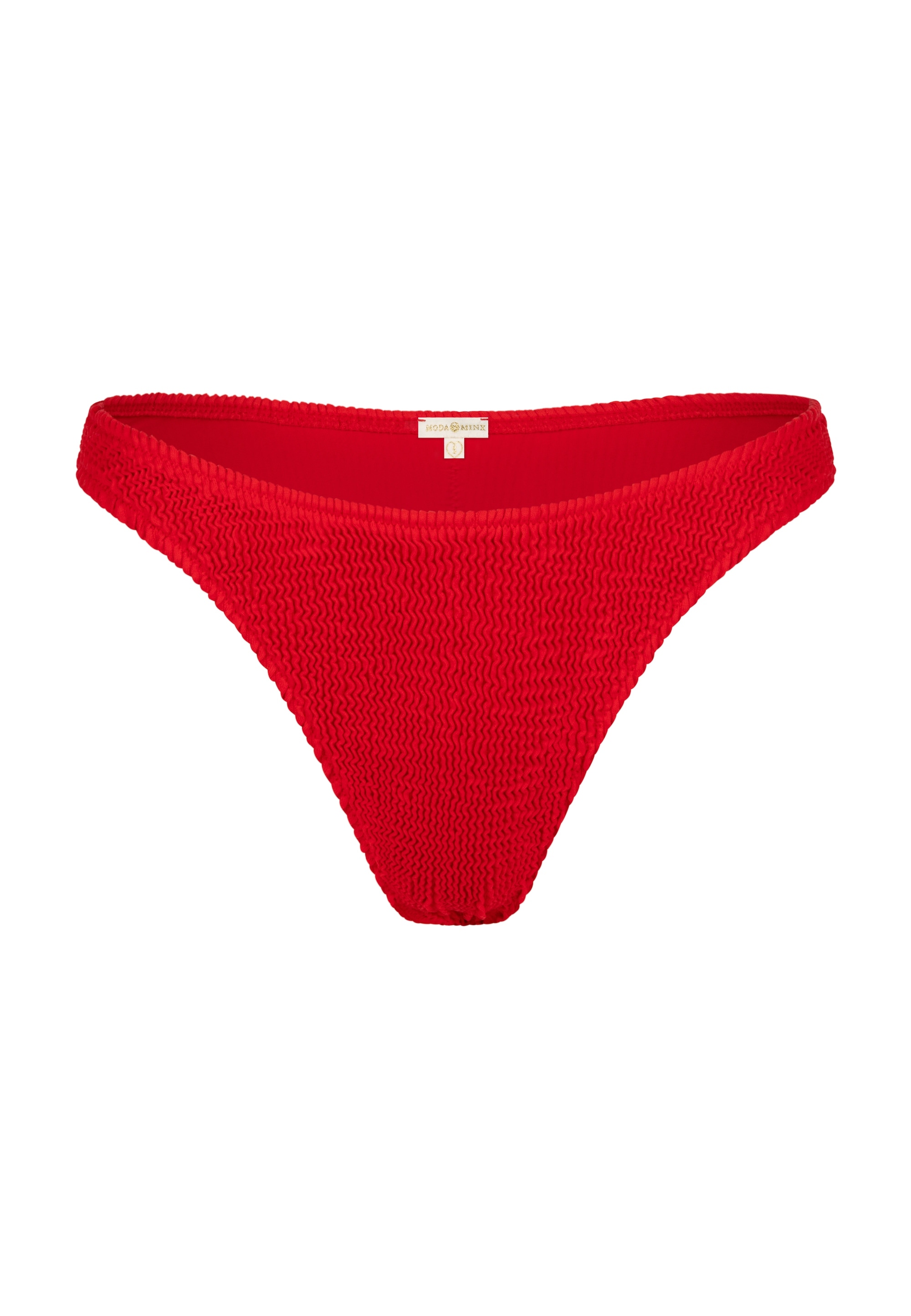 Moda Minx Bikini-Hose, (1 St.), mit tollem Scrunch-Material