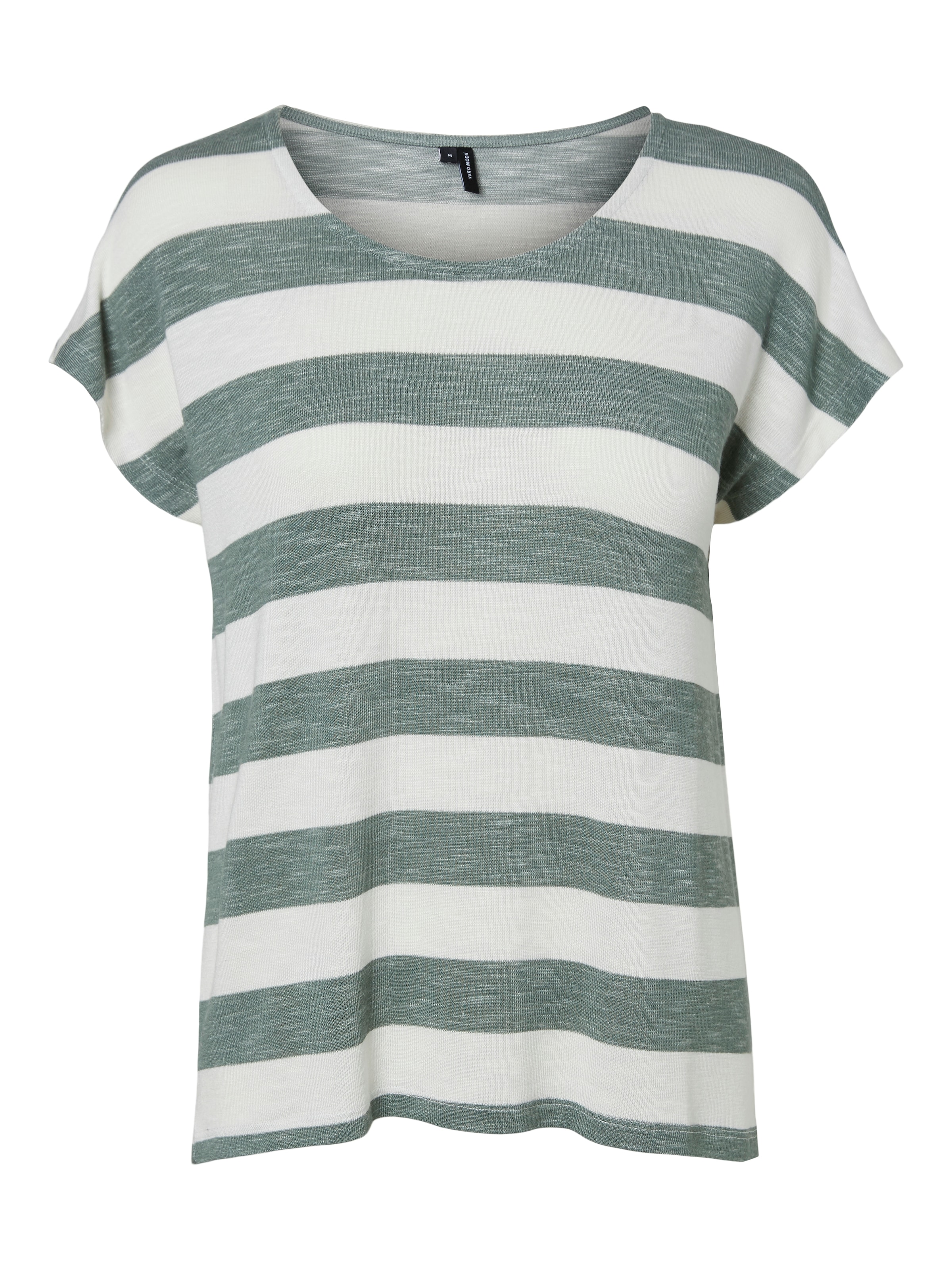 Vero Moda Kurzarmshirt »VMWIDE STRIPE SL TOP GA JRS NOOS«