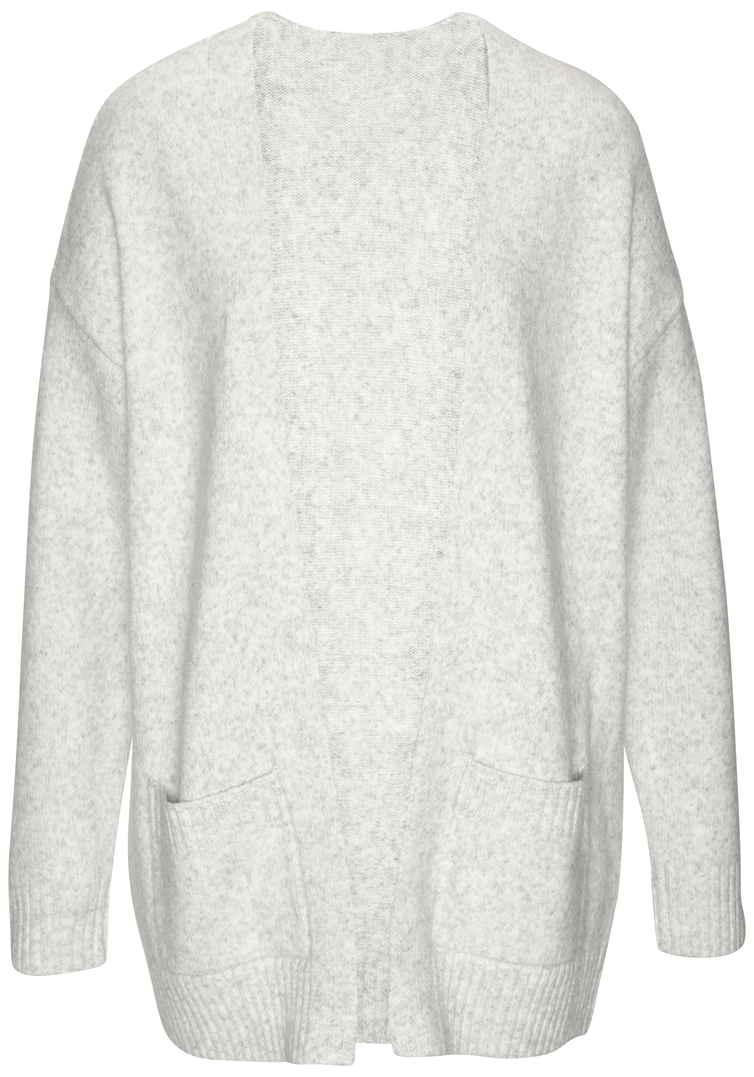 Thumbnail - Vivance Strickjacke Set, mit Schal, aus kuscheliger Strickqualität, Cardigan