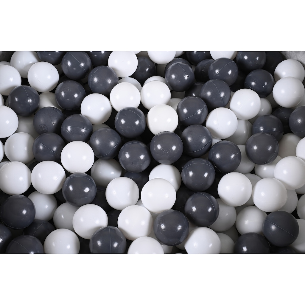 Knorrtoys® Bällebad »Soft, Grey White Stars«