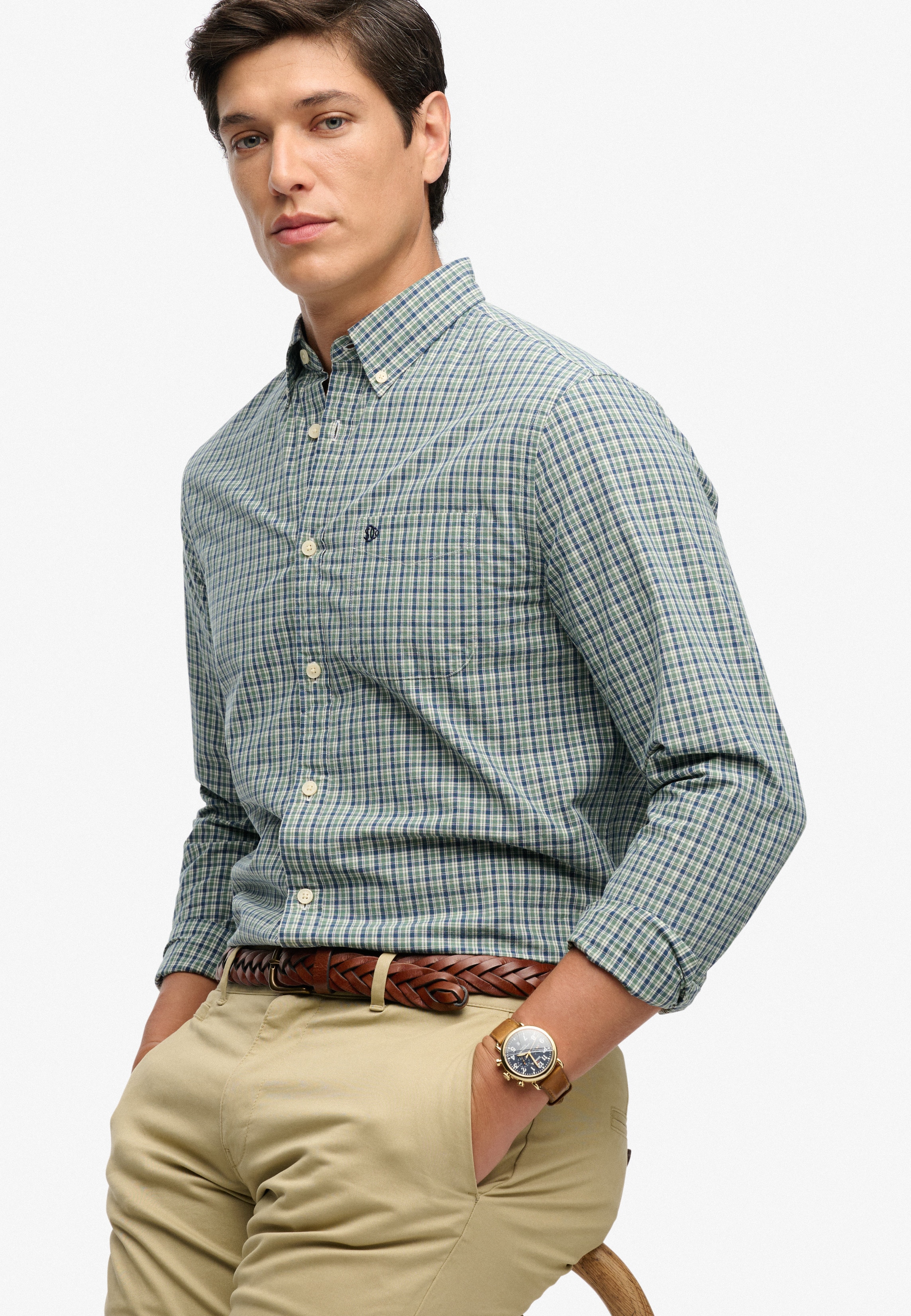 Thumbnail - Superdry Langarmhemd "PREPPY POPLIN L/S SHIRT"