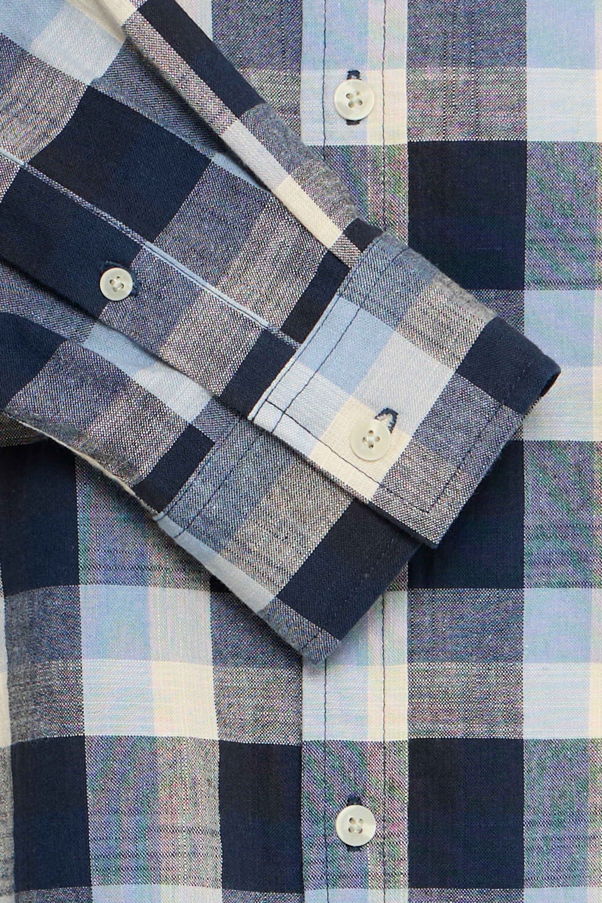 Thumbnail - Blend Langarmhemd "BHDARIS SLUB CHECK"