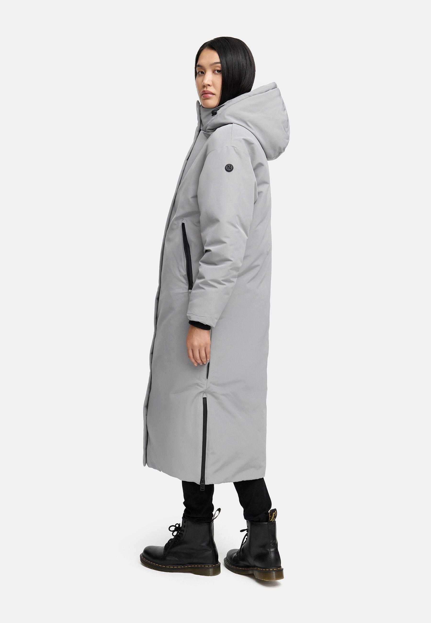 Navahoo Wintermantel »Schneewächter 14« warmer Winter Kurzmantel