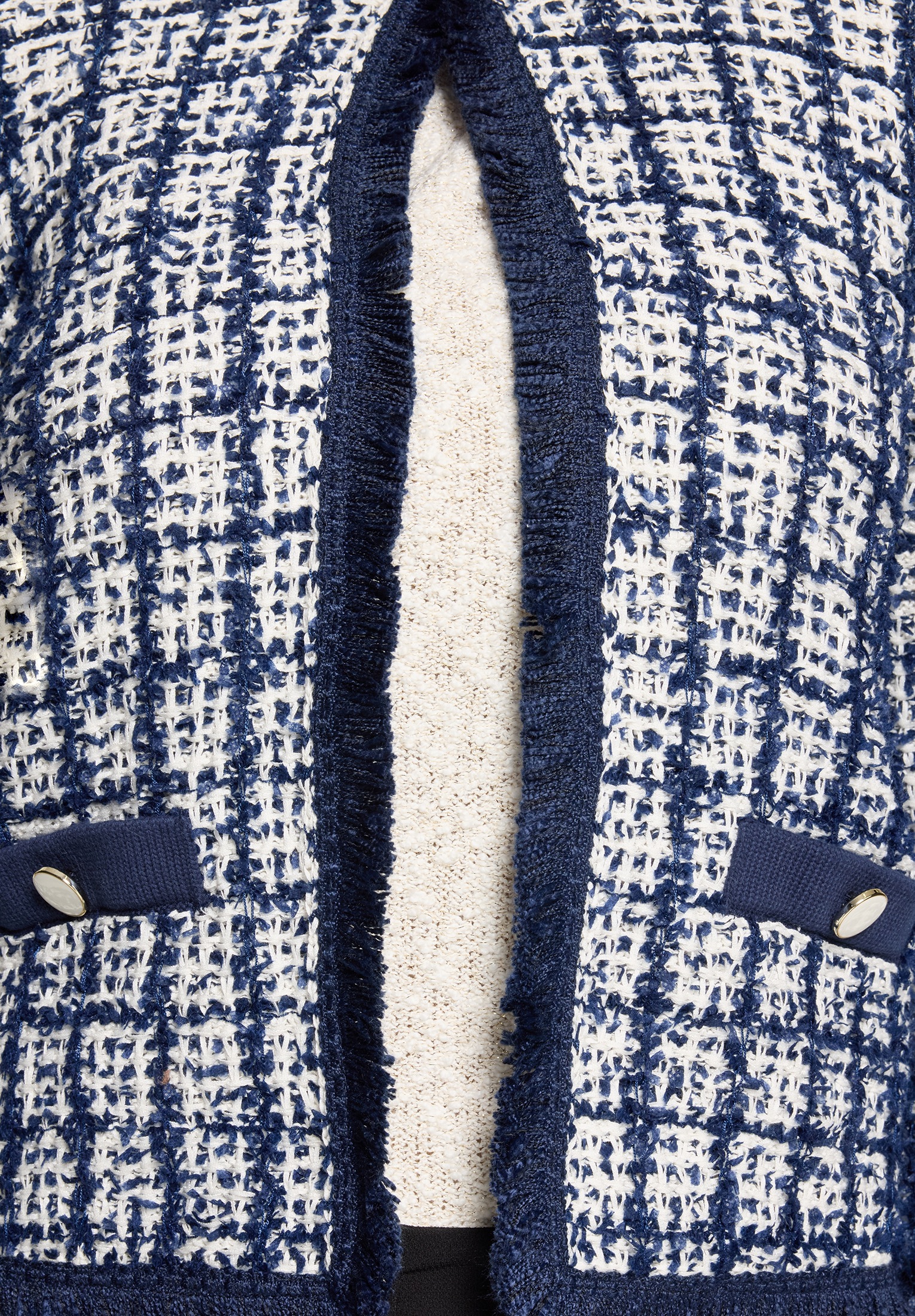 Betty&Co Strickjacke »Damen mit Fransen« 1 tlg.