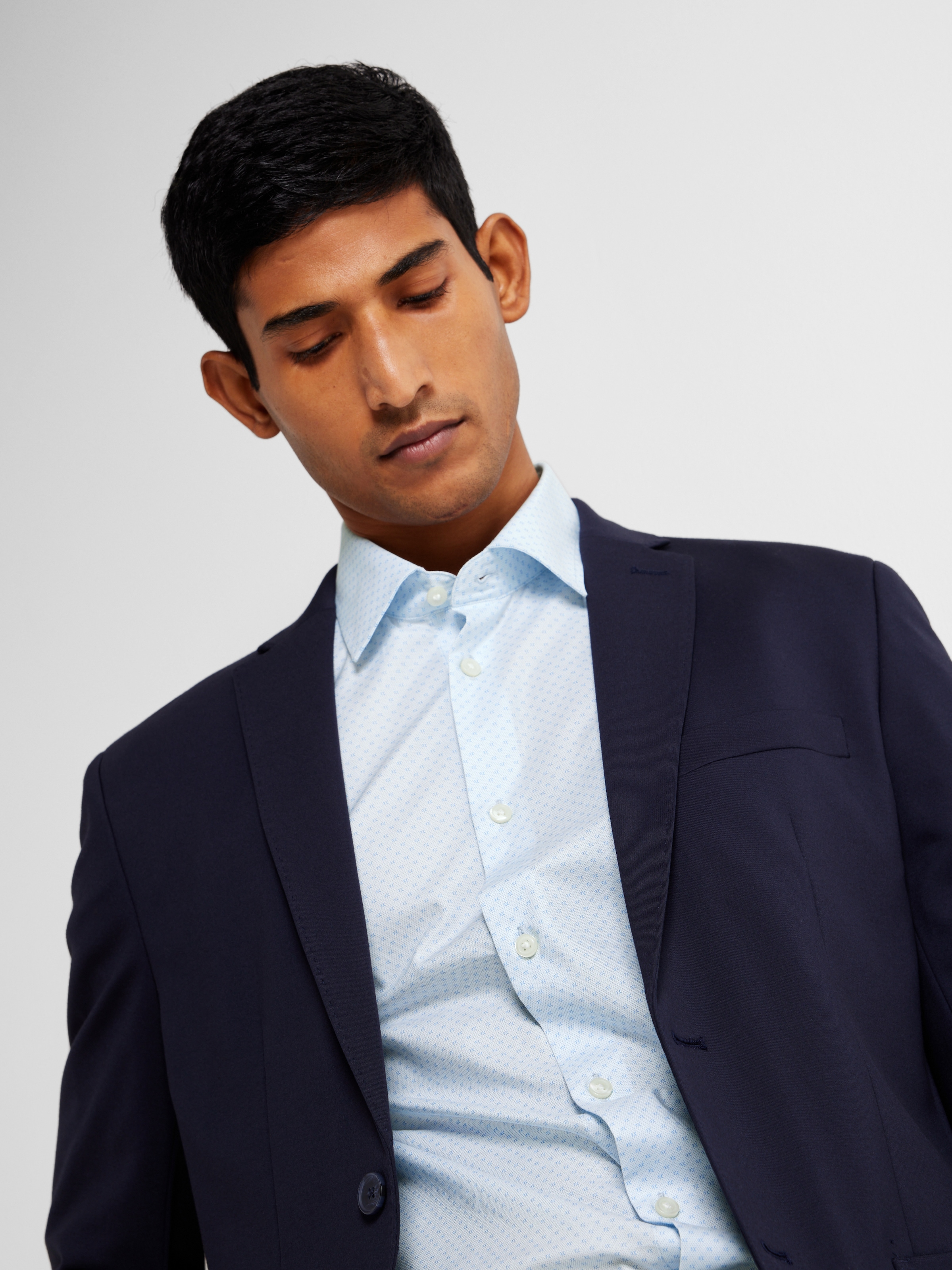 SELECTED HOMME Langarmhemd »SLHSLIMSOHO-DETAIL SHIRT LS NOOS«