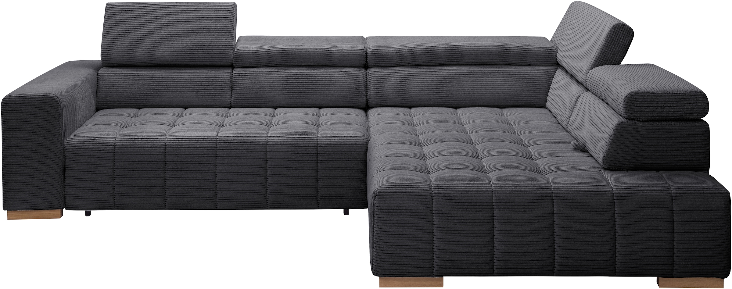 exxpo - sofa fashion Ecksofa "Elianos, hoher Sitzkomfort, aufwendige Kreuzs günstig online kaufen