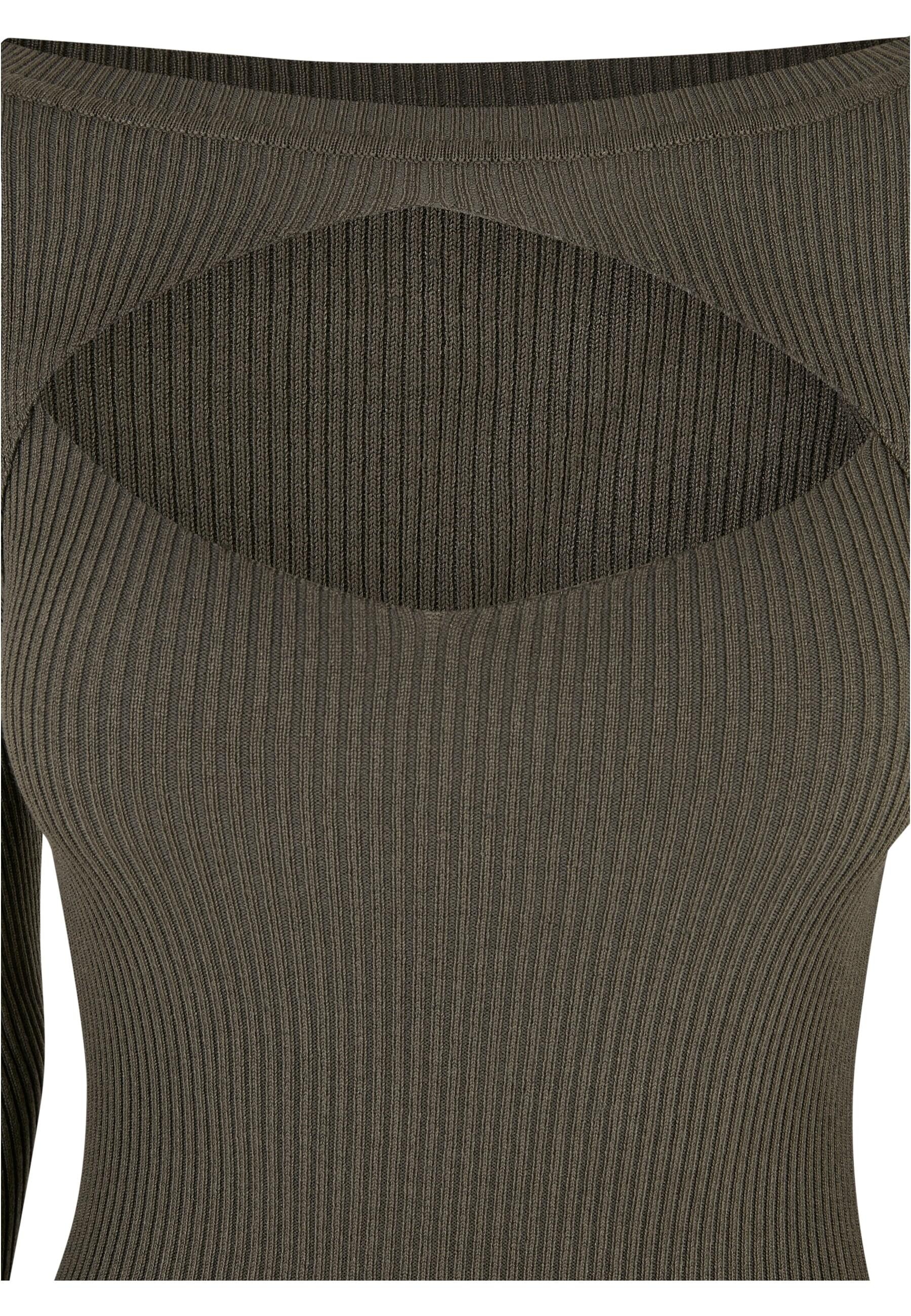 URBAN CLASSICS Shirtkleid »Urban Classics Damen Ladies Cut Out Dress«, (1 tlg.)