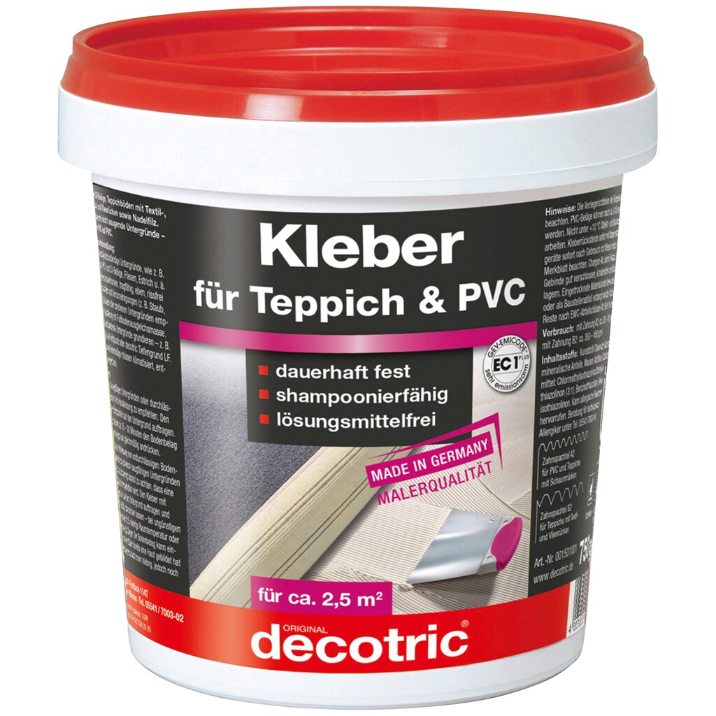 Bodenmeister Dispersionskleber »2x 750g Kleber«