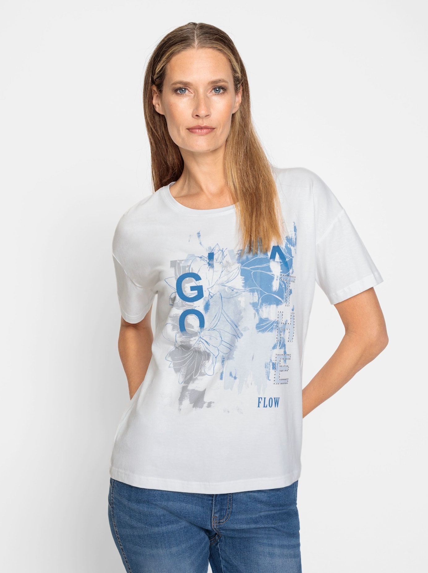 heine Rundhalsshirt "Shirt" 1 Stk. tlg. günstig online kaufen