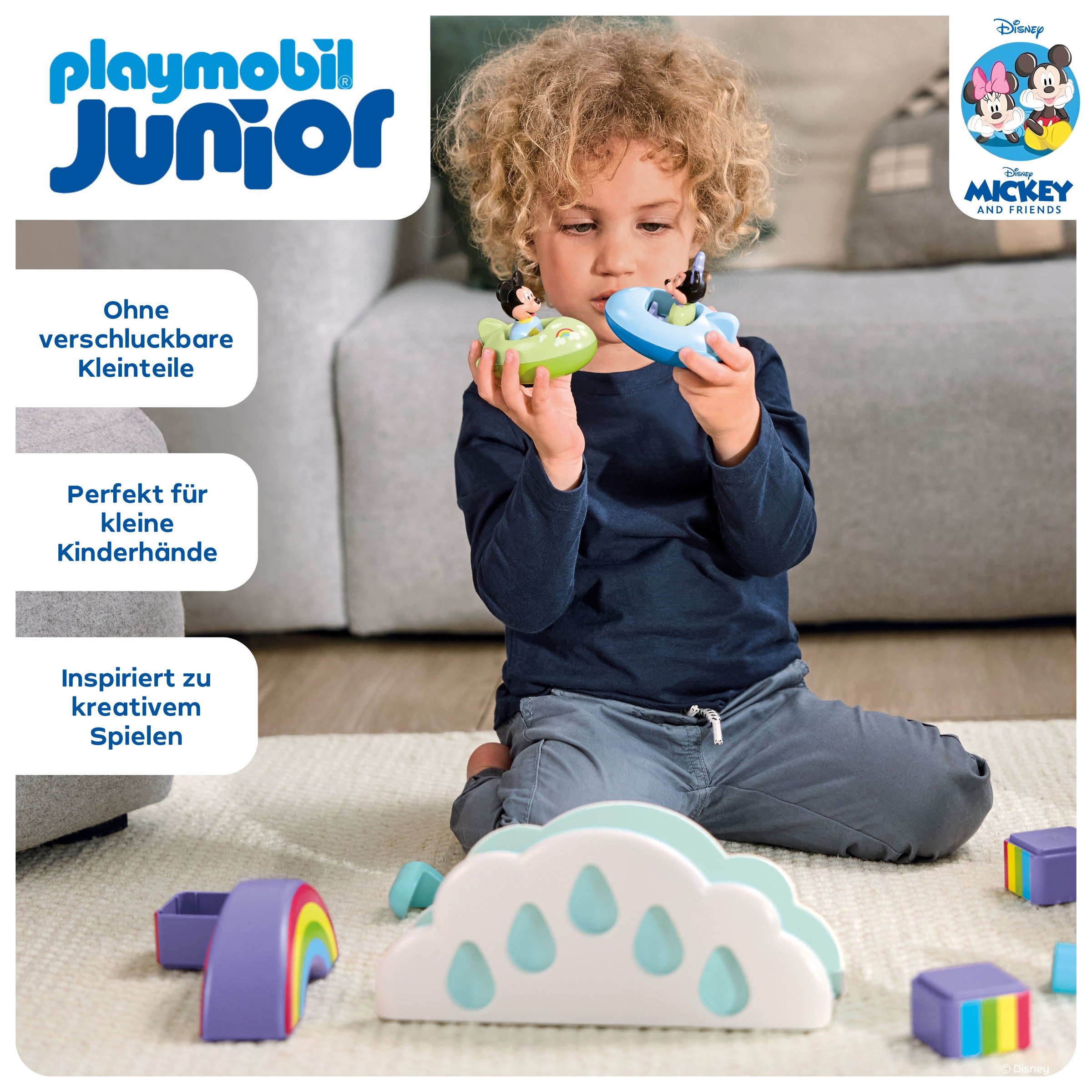 Playmobil® Konstruktions-Spielset »Mickys & Minnies Wolkenflug (71697), JUNIOR & Disney« Made in Europe