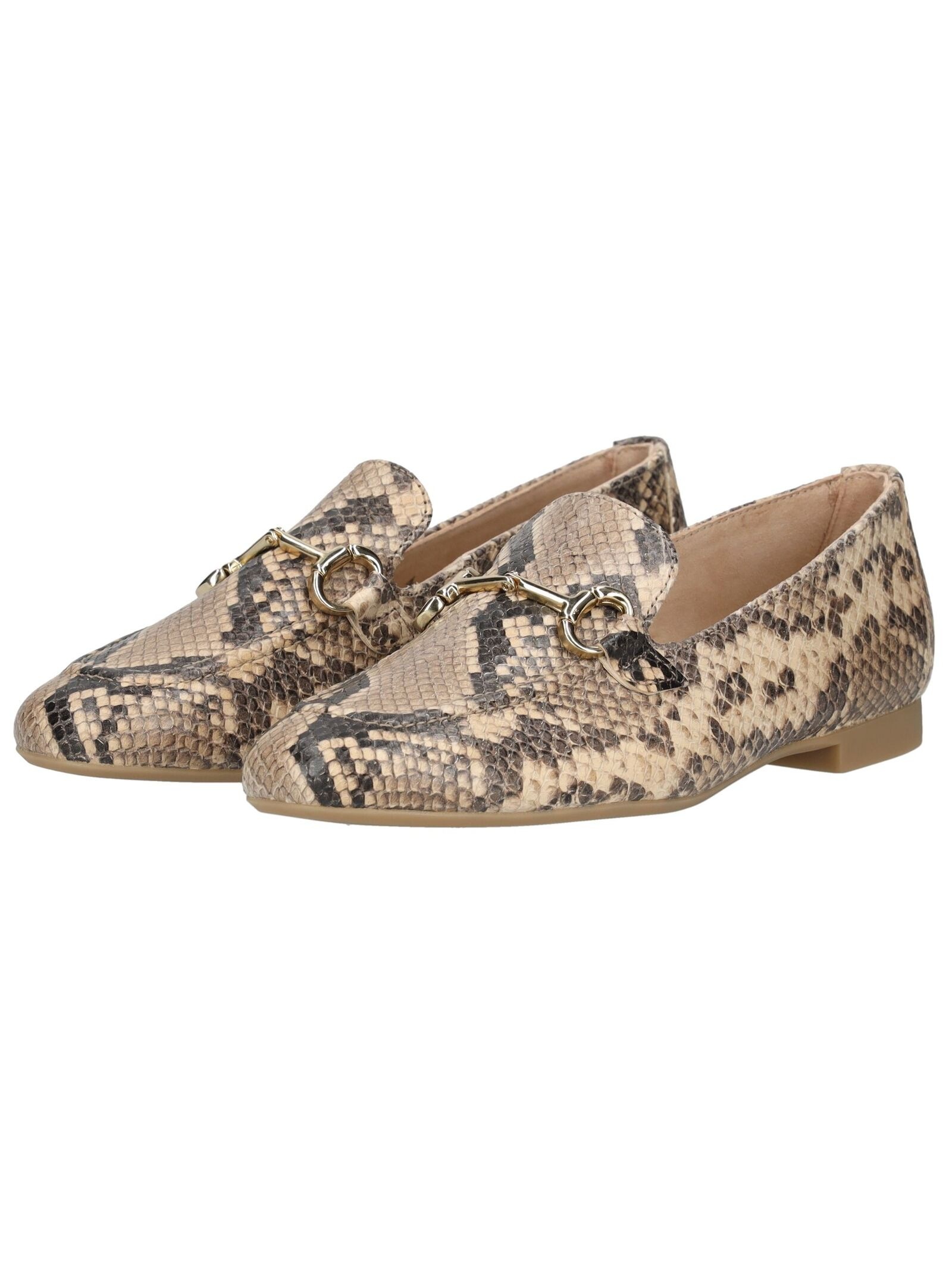 Paul Green Slipper Smooth Leather Beige 40 3