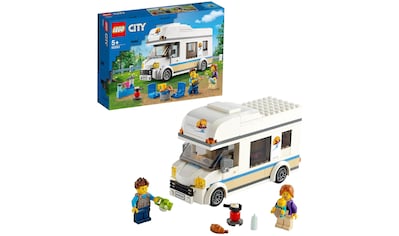 Konstruktionsspielsteine »Ferien-Wohnmobil (60283), LEGO® City«, (190 St.)