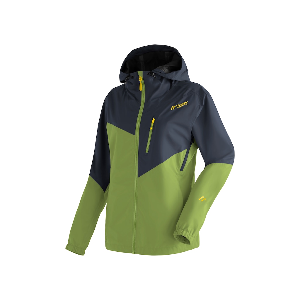 Maier Sports Outdoorjacke »Rosvik W« Damen Regenjacke mit Kapuze wasserdichte Wanderjacke Funktionsjacke