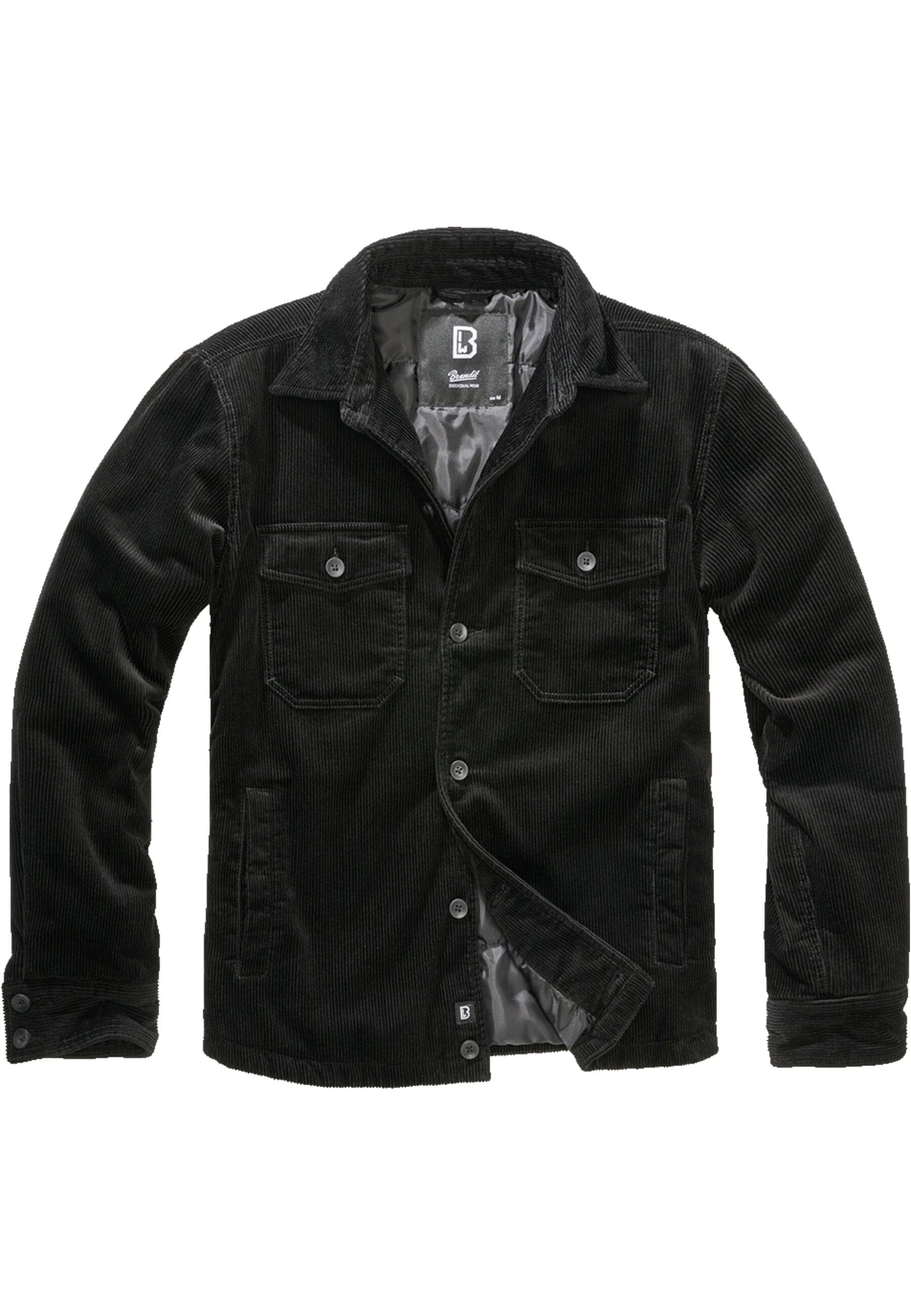 Brandit Anorak "Brandit Herren Corduroy Jacket" 1 Stk. tlg. ohne Kapuze günstig online kaufen
