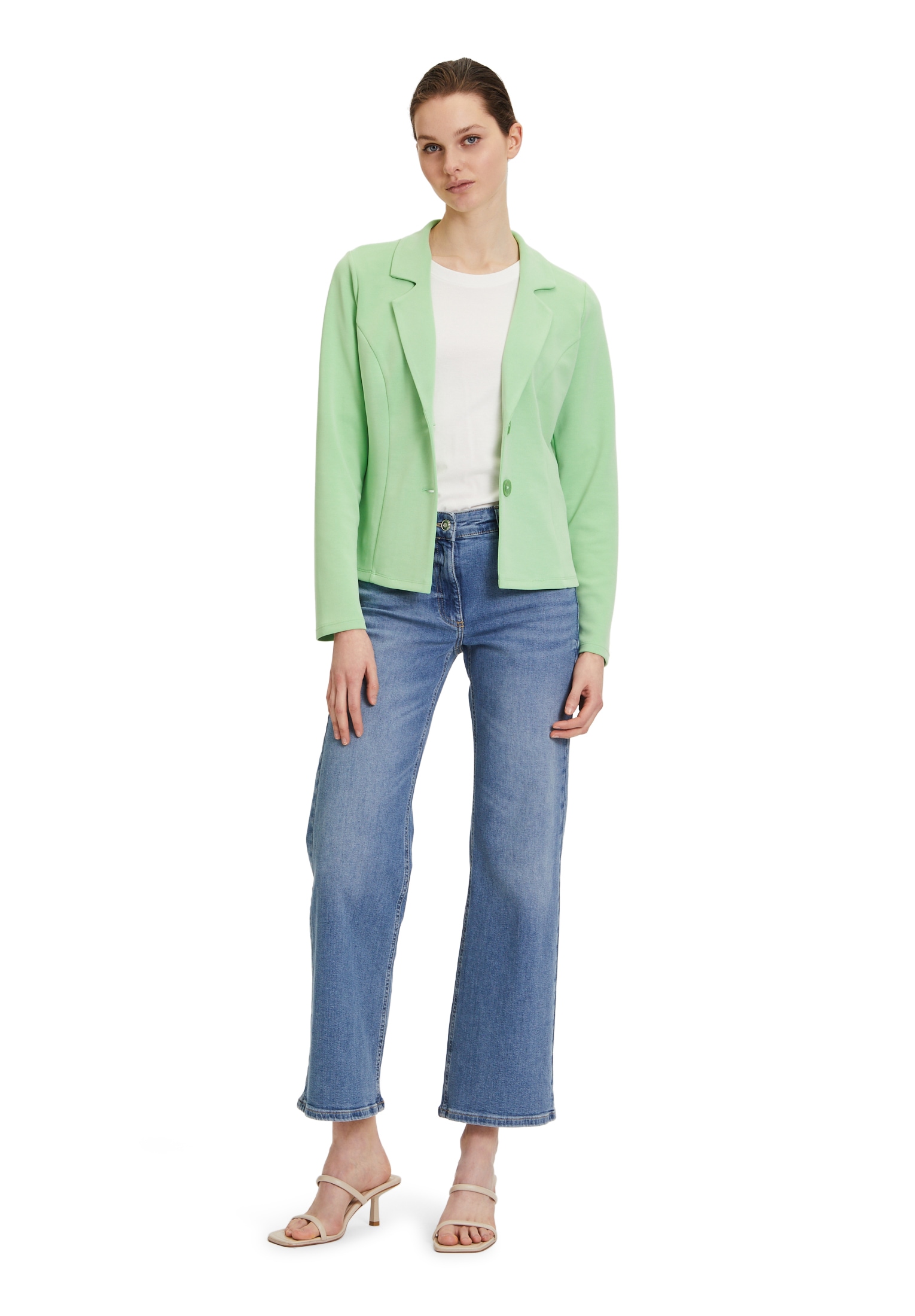 Betty Barclay Jackenblazer »Betty Barclay Jerseyjacke mit Knöpfen«, Kragen