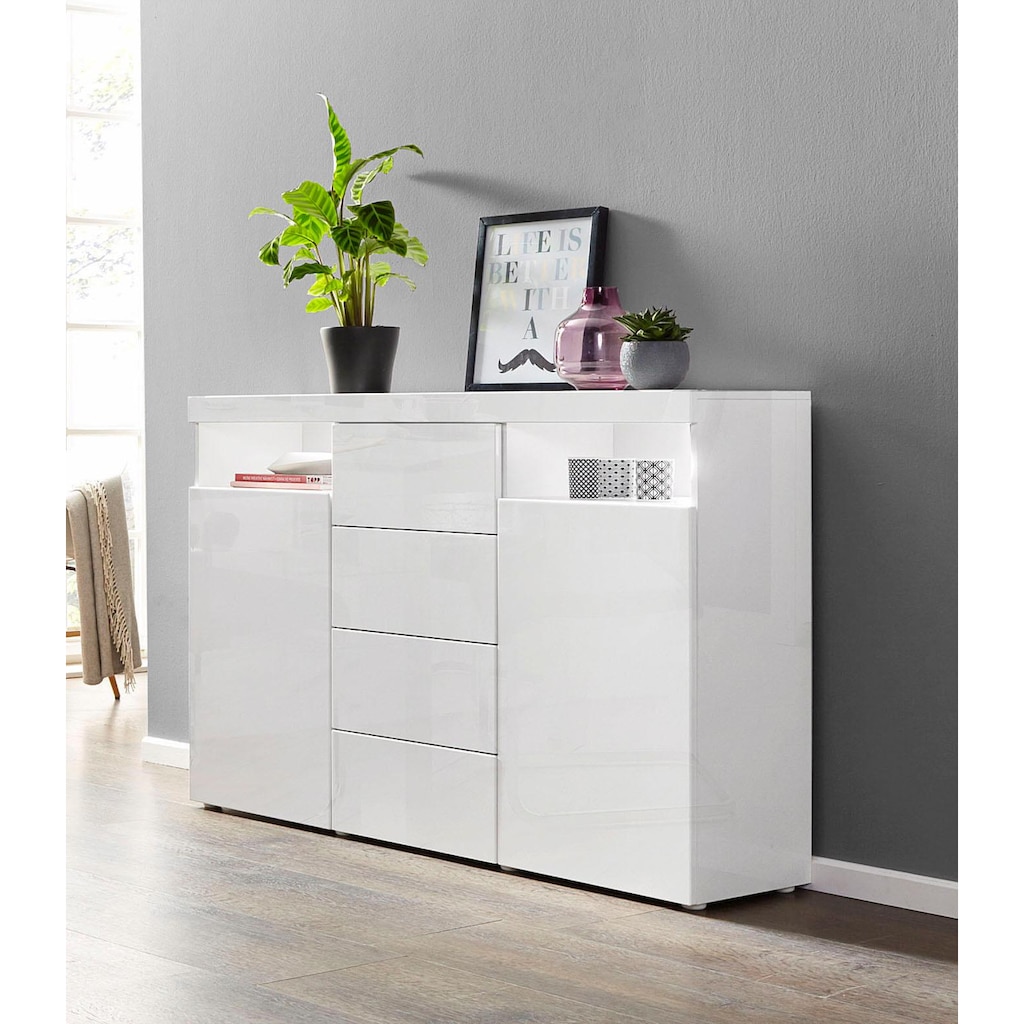 borchardt Möbel Highboard »Kapstadt«, Breite 139 cm