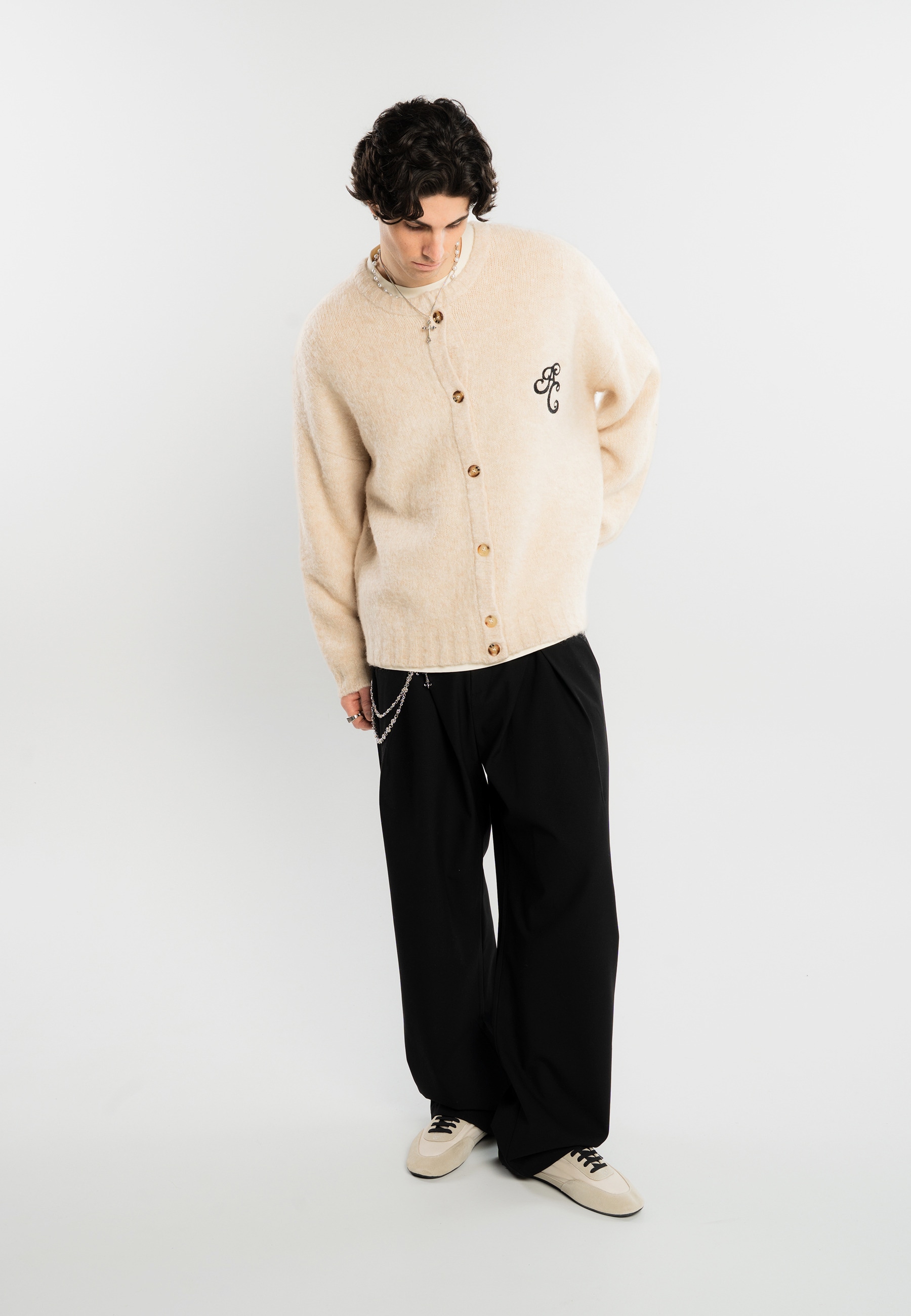 Another Cotton Lab Cardigan »Another Cotton Lab Another Fluzzy Cardigan« 1