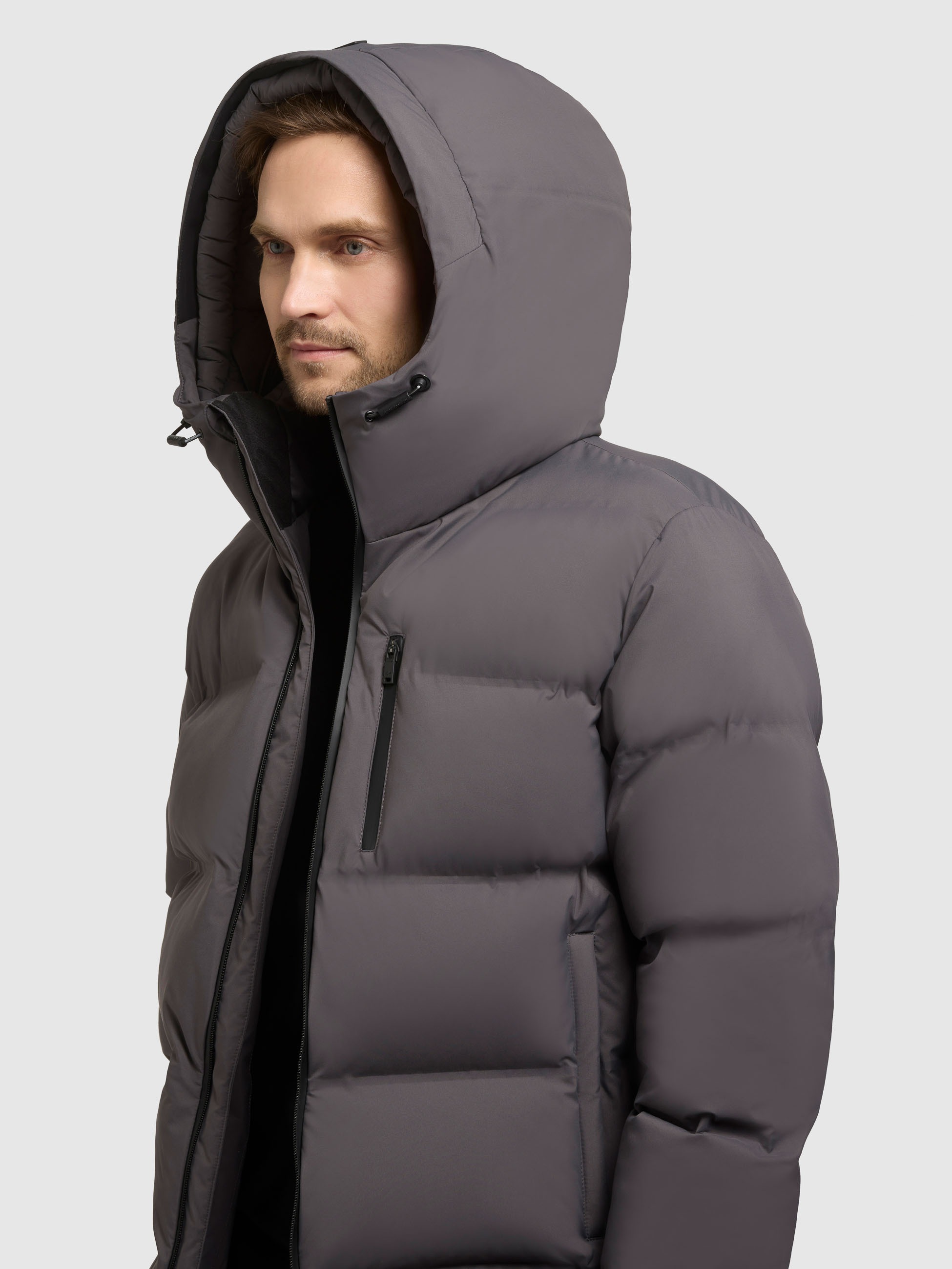 khujo Steppjacke »SILAS3« mit Kapuze