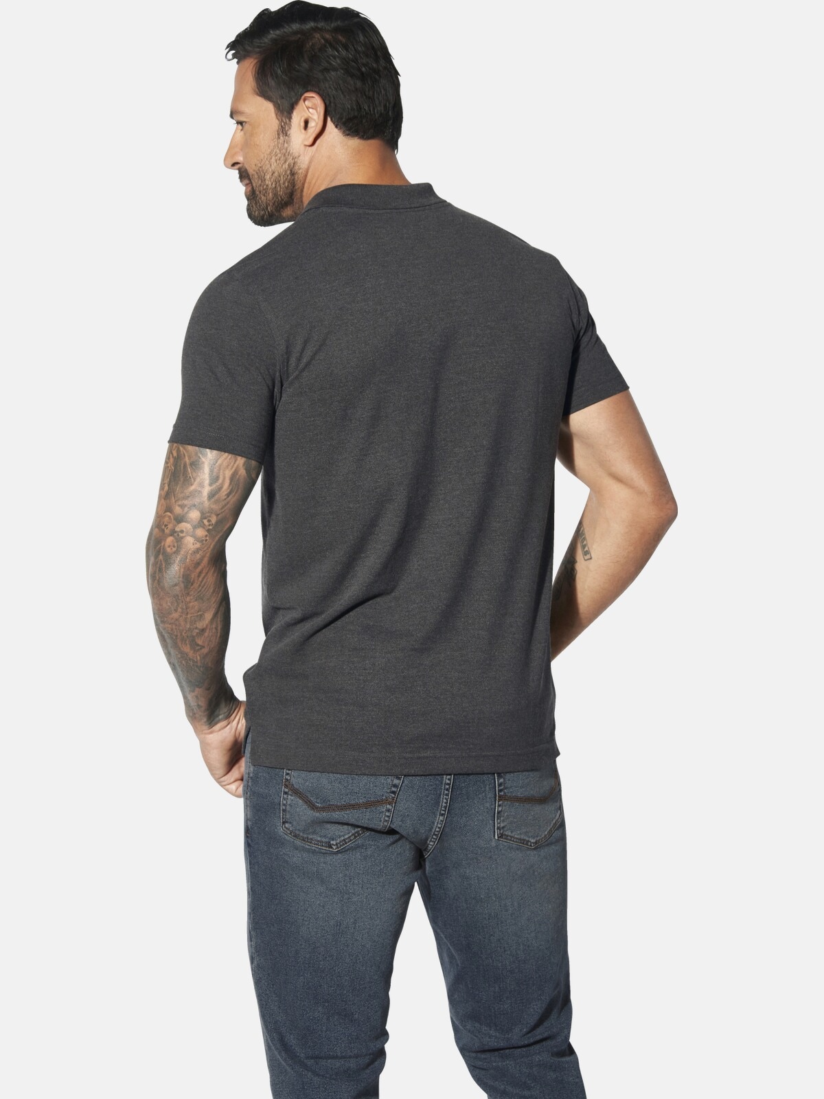 Jan Vanderstorm Poloshirt »Poloshirt JAKOV«, (1 tlg.)