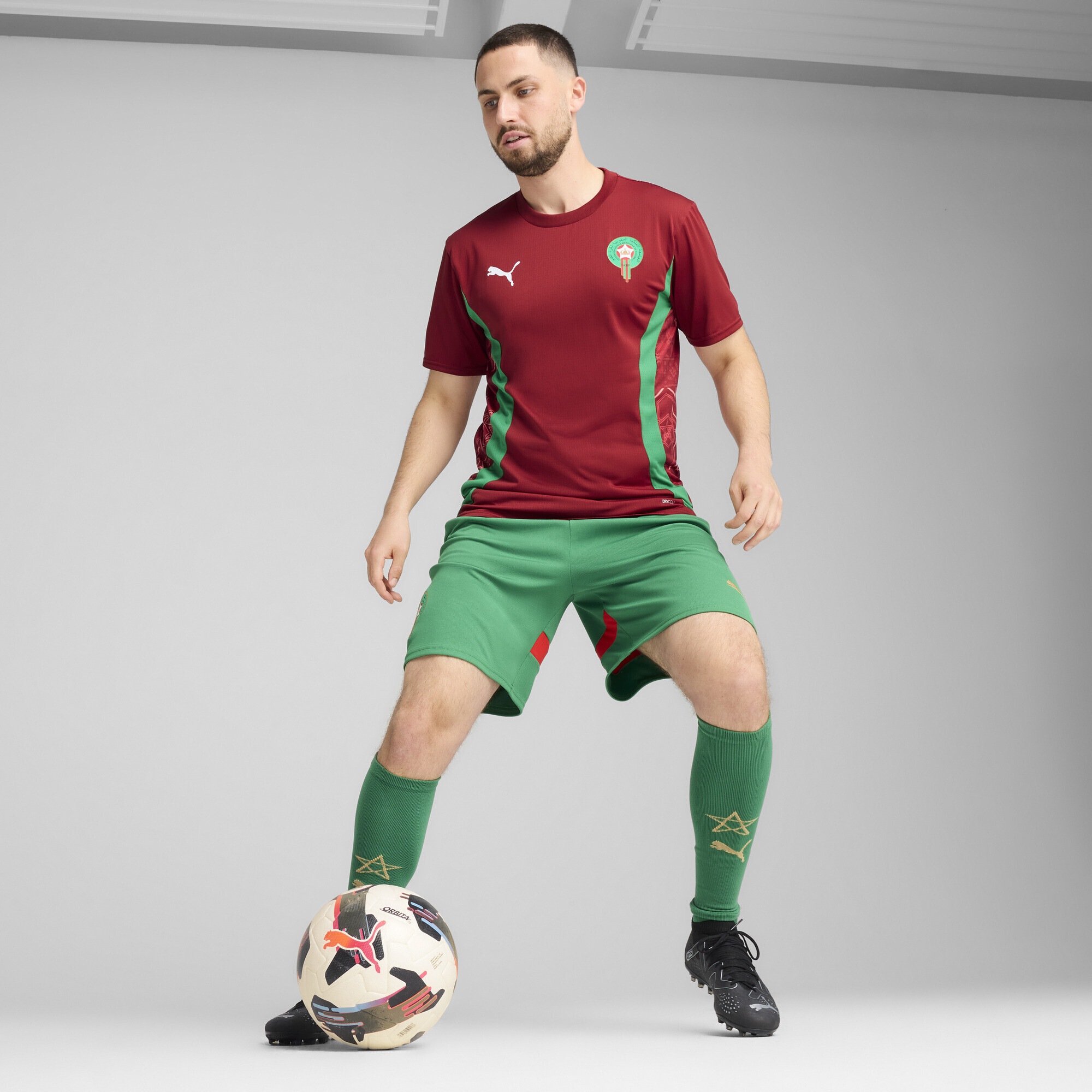 PUMA Trainingsshirt »Marokko Aufwärmtrikot Herren«