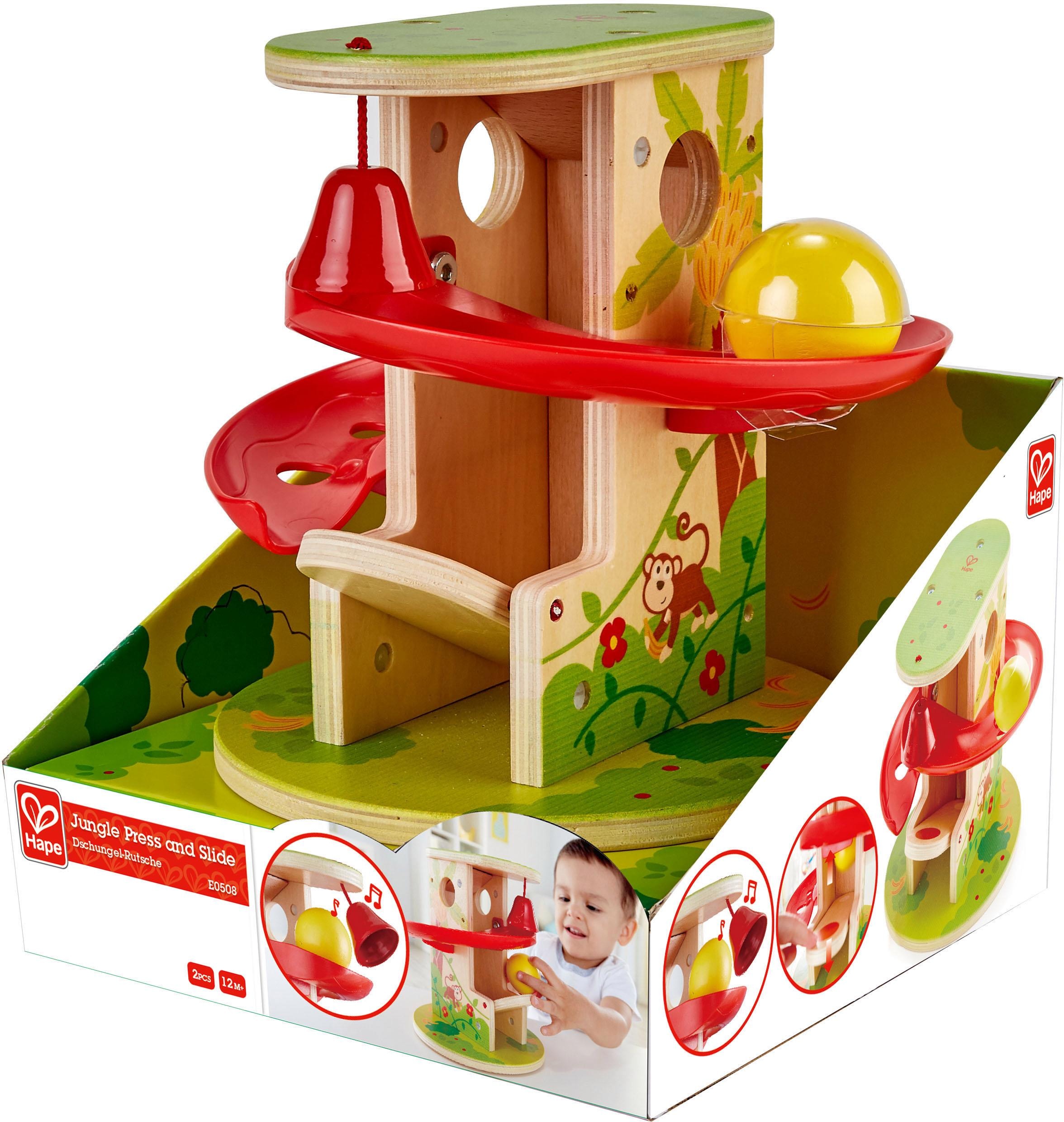 Hape Kugelbahn »Kugelbahn Dschungel-Rutsche...