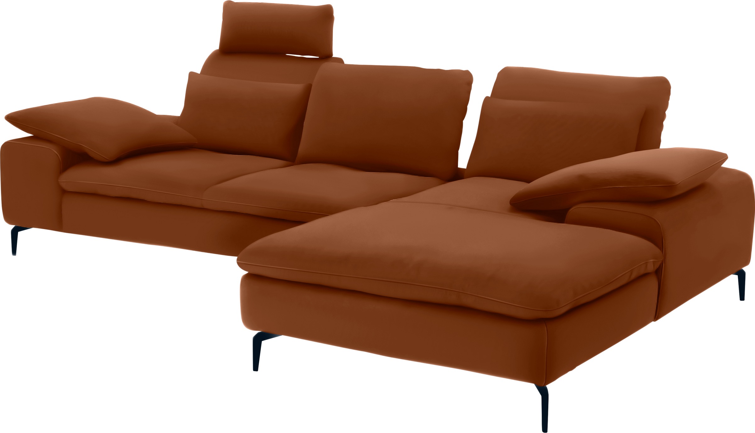 W.SCHILLIG Ecksofa "valentinoo, Designsofa, bequem, elegant und zeitlos, L- günstig online kaufen