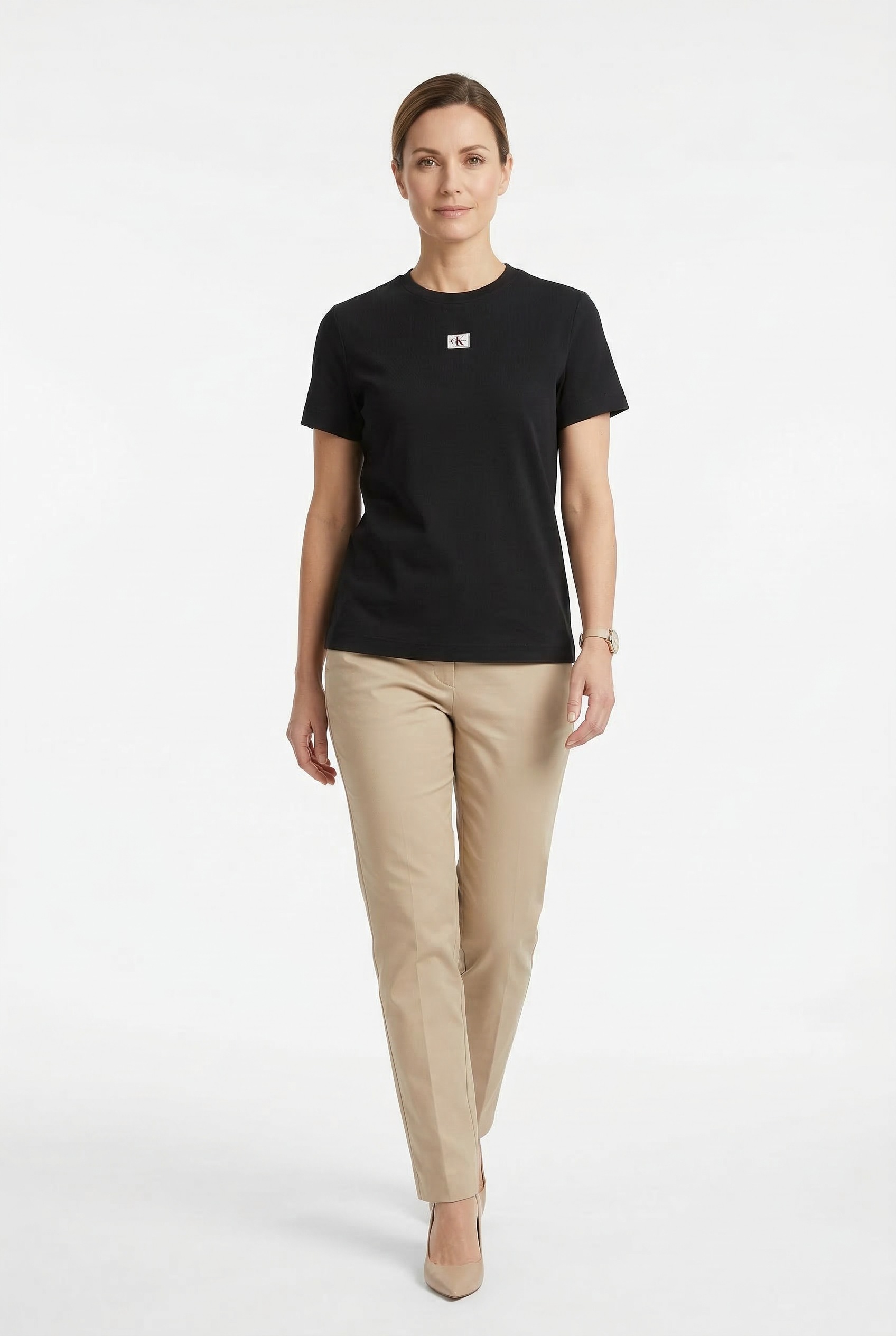 Calvin Klein Jeans T-Shirt Regular fit mit Rundhalsausschnitt günstig online kaufen