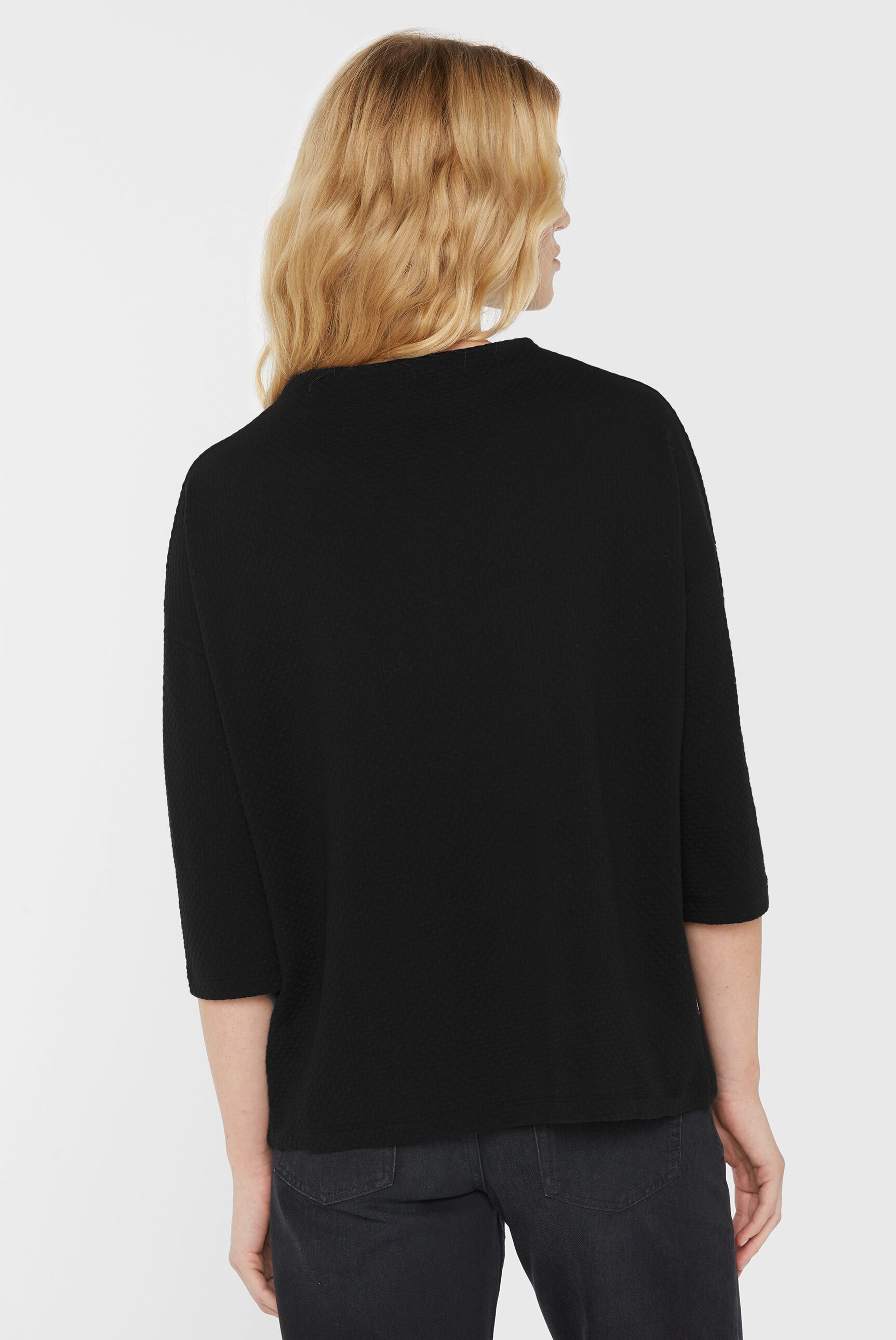 SENSES.THE LABEL Rundhalsshirt mit Baumwolle