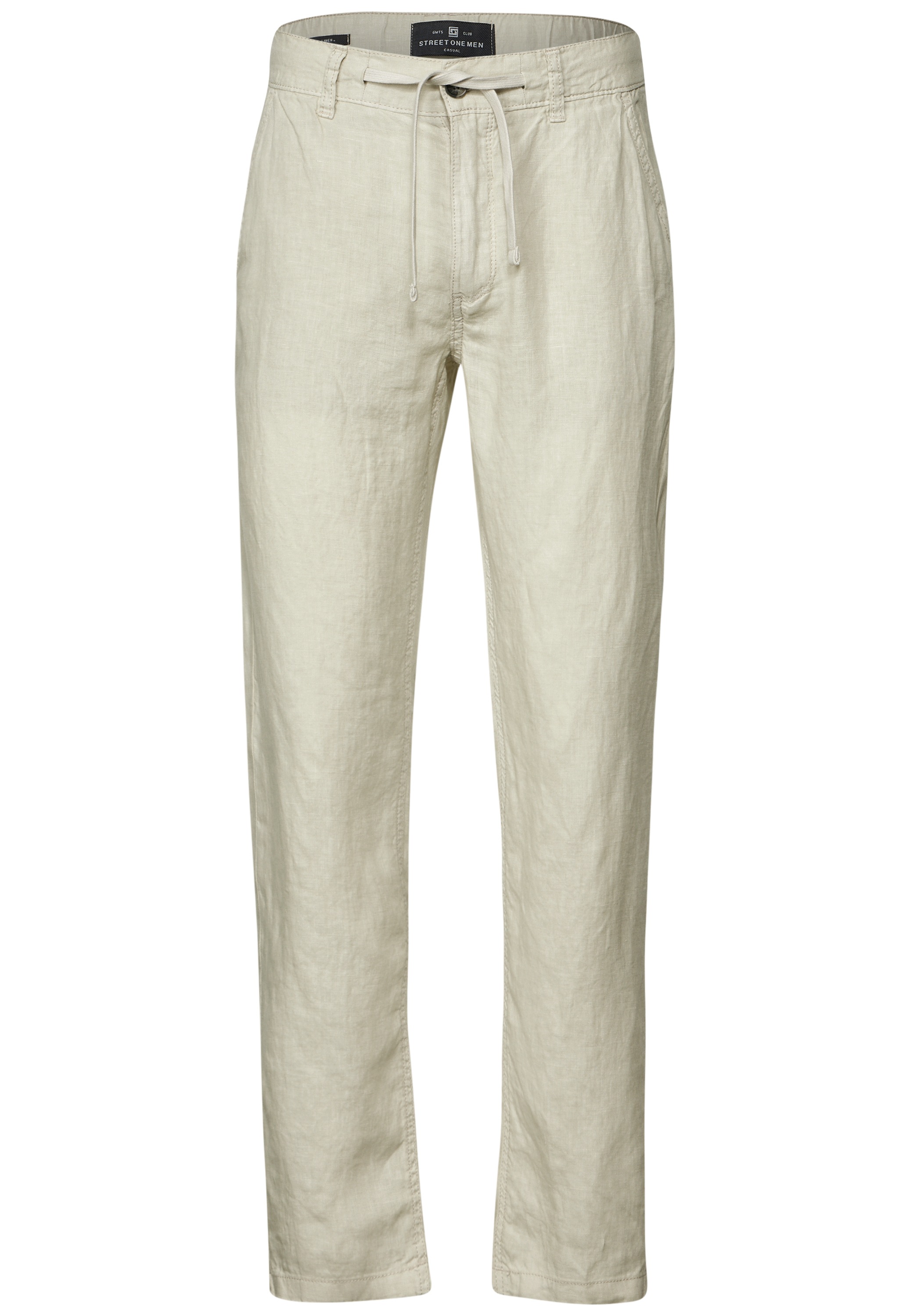 STREET ONE MEN Chinohose, Elastikbund mit Tunnelzug