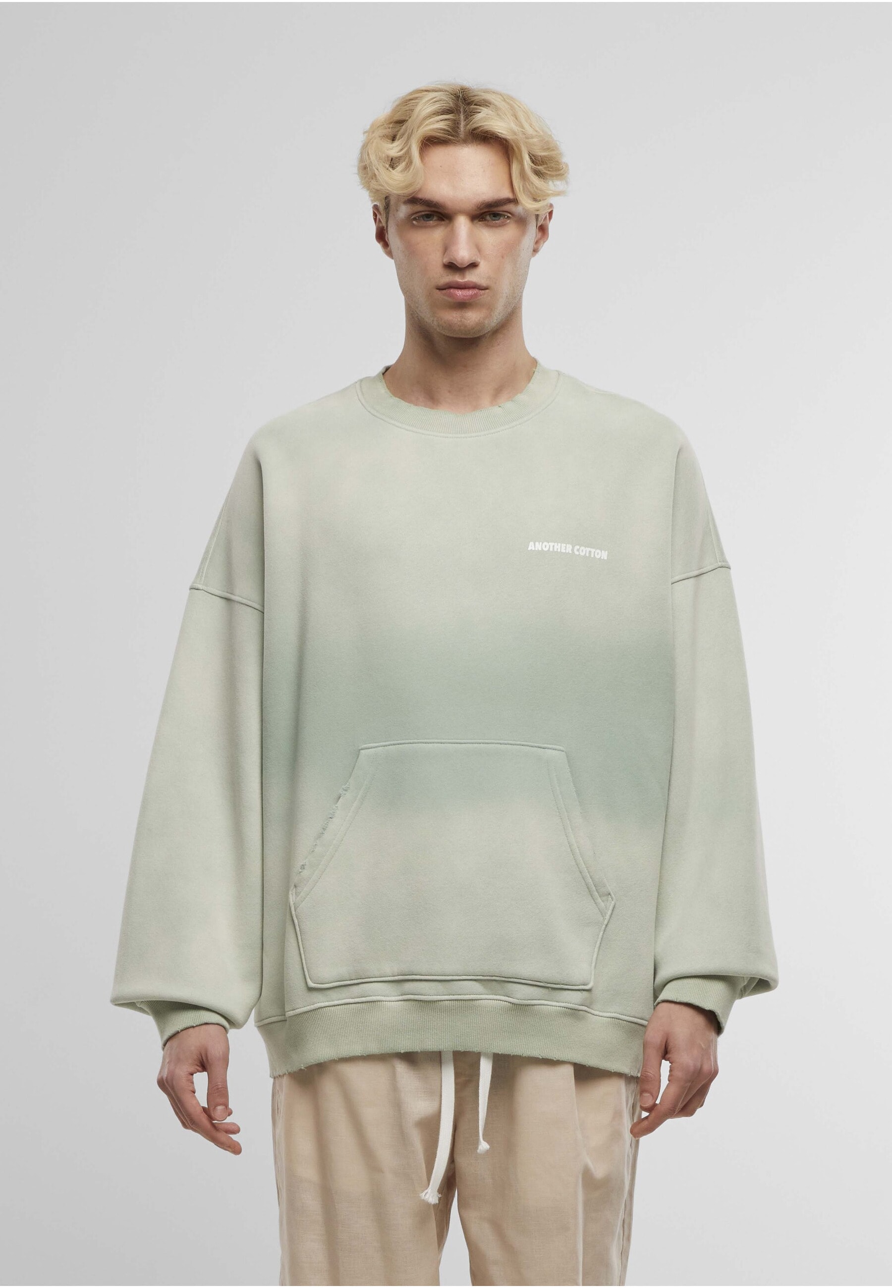 Another Cotton Lab Sweater »Another Cotton Lab Matcha Oversized Washed Sweater«, 1
