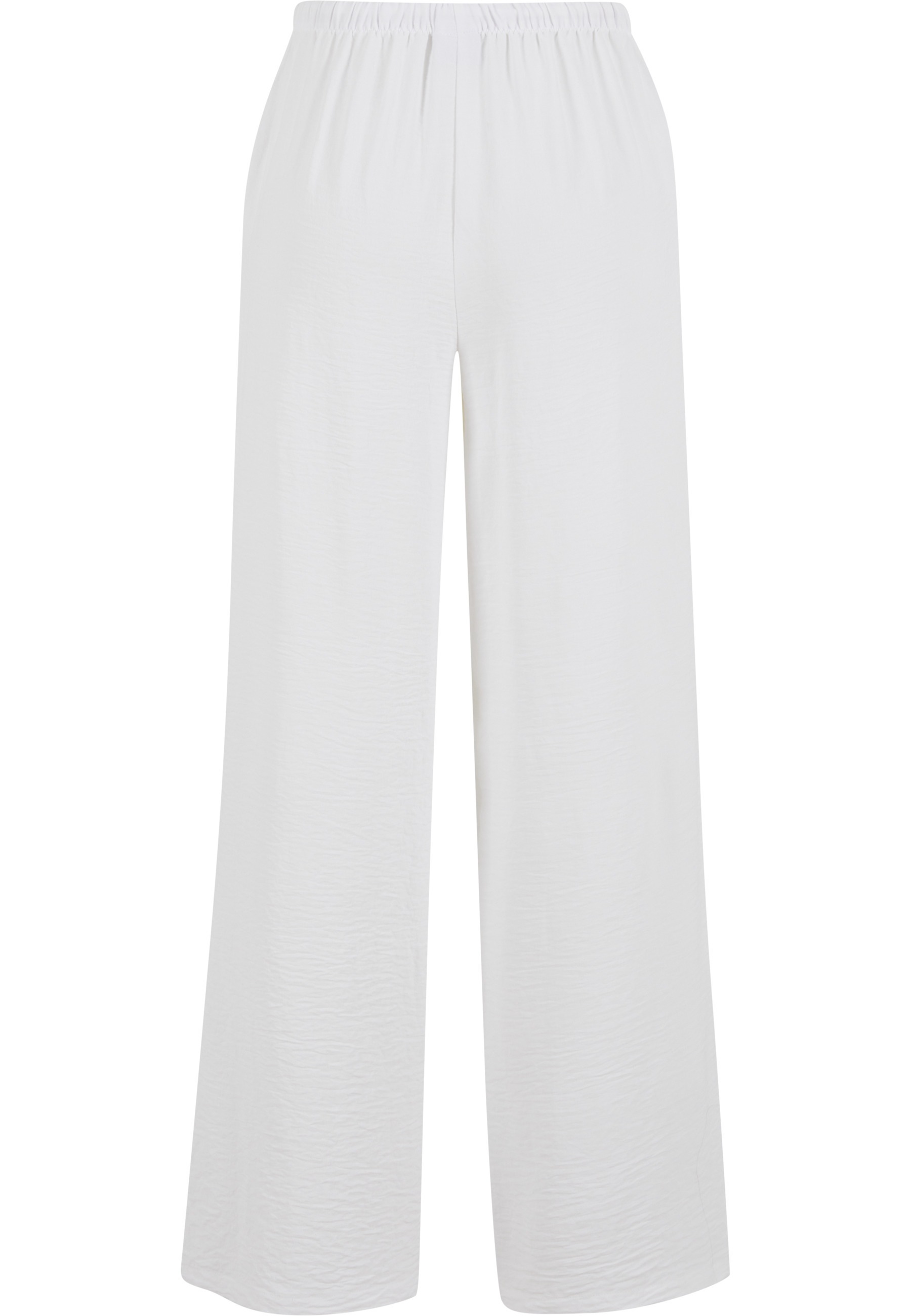 URBAN CLASSICS Stoffhose "Urban Classics Ladies Structured Wideleg Pants" günstig online kaufen