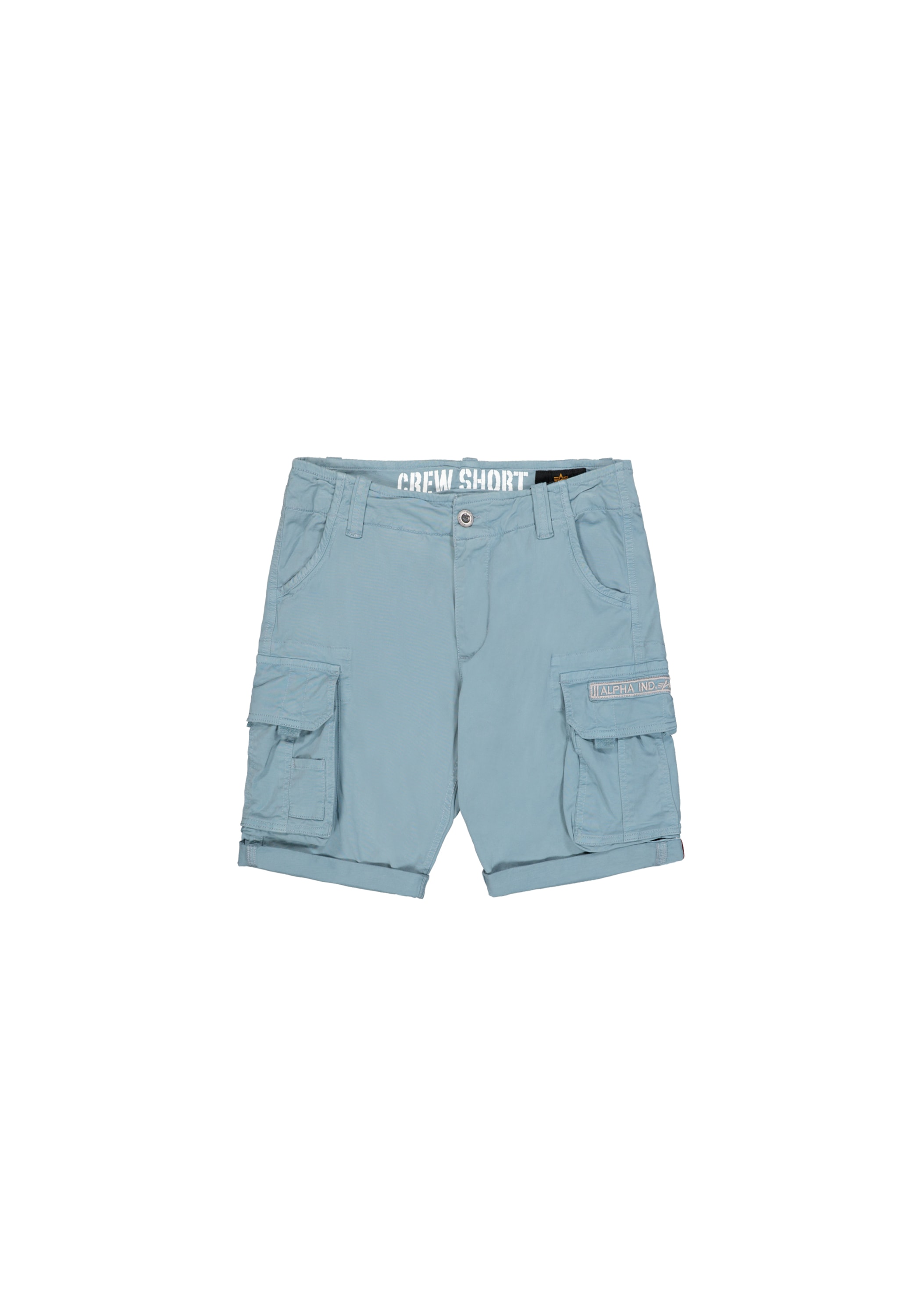 Herren Shorts "Crew Short", bunt, Gr. 30, ALPHA INDUSTRIES, Obermaterial: 98% Baumwolle, 2% Elastan; Futter: 100% Baumwolle, Hosen