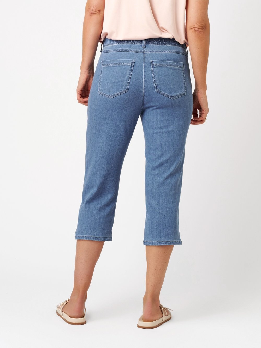 Relaxed Caprijeans »Meine beste Freundin Capri« in Slim-Fit
