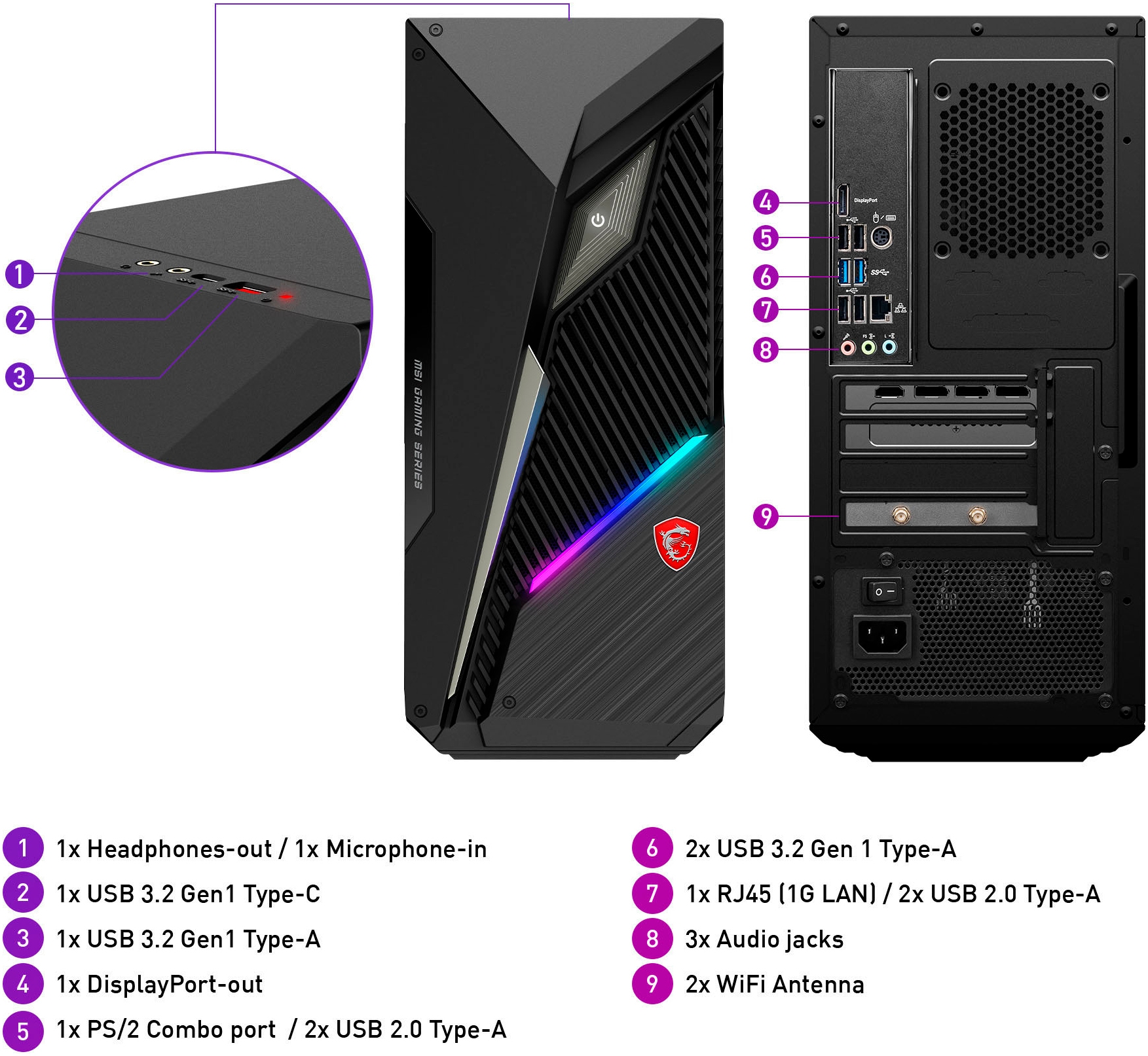 MSI Gaming-PC »MAG Infinite S3 14NVL7-3026DE RTX 5060«