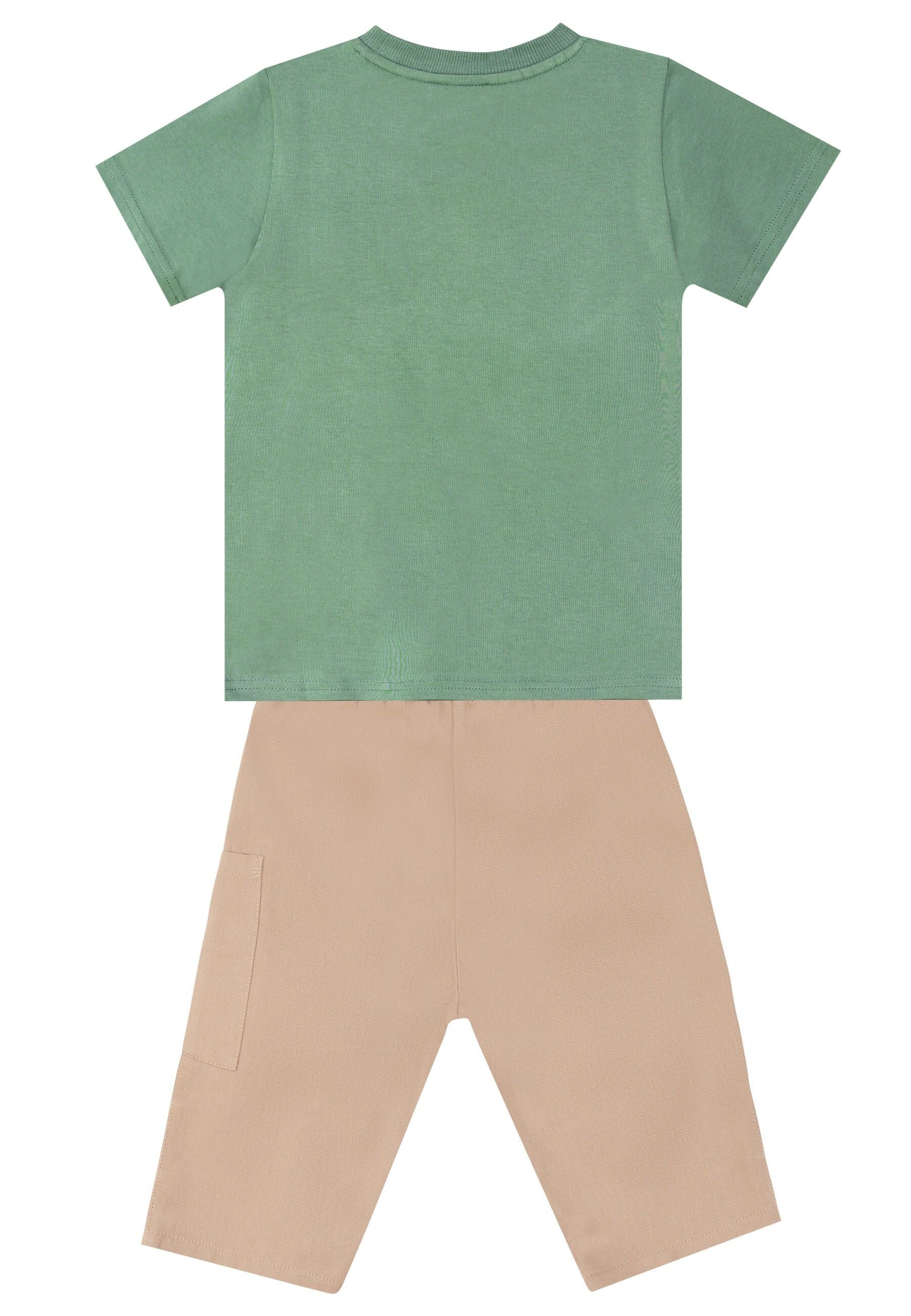 Denokids Hausanzug »Safari Boy«, (2 tlg.), mit Safari-Jeep-Print